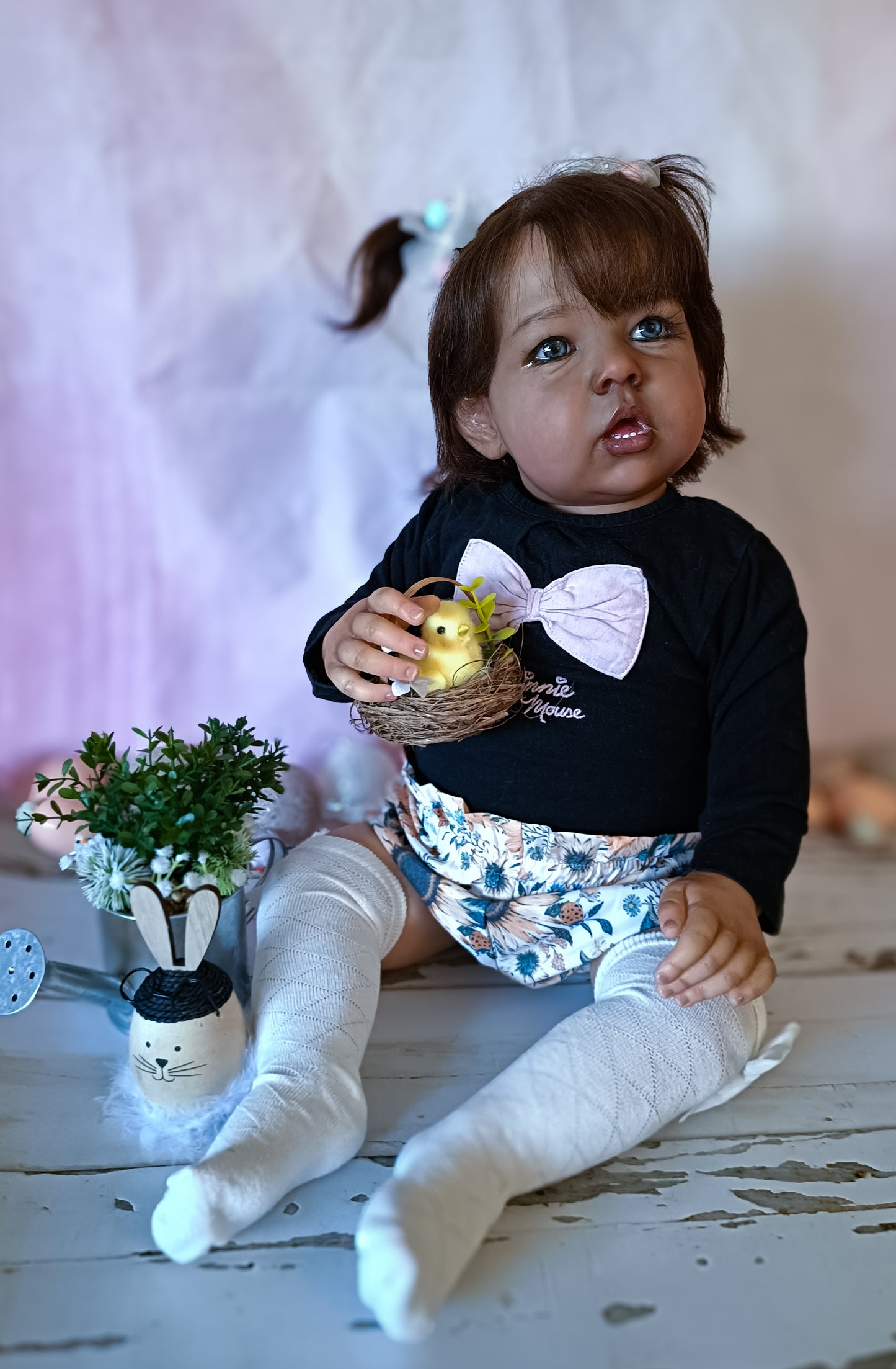 Lia hand painted Reborn toddler ready to go