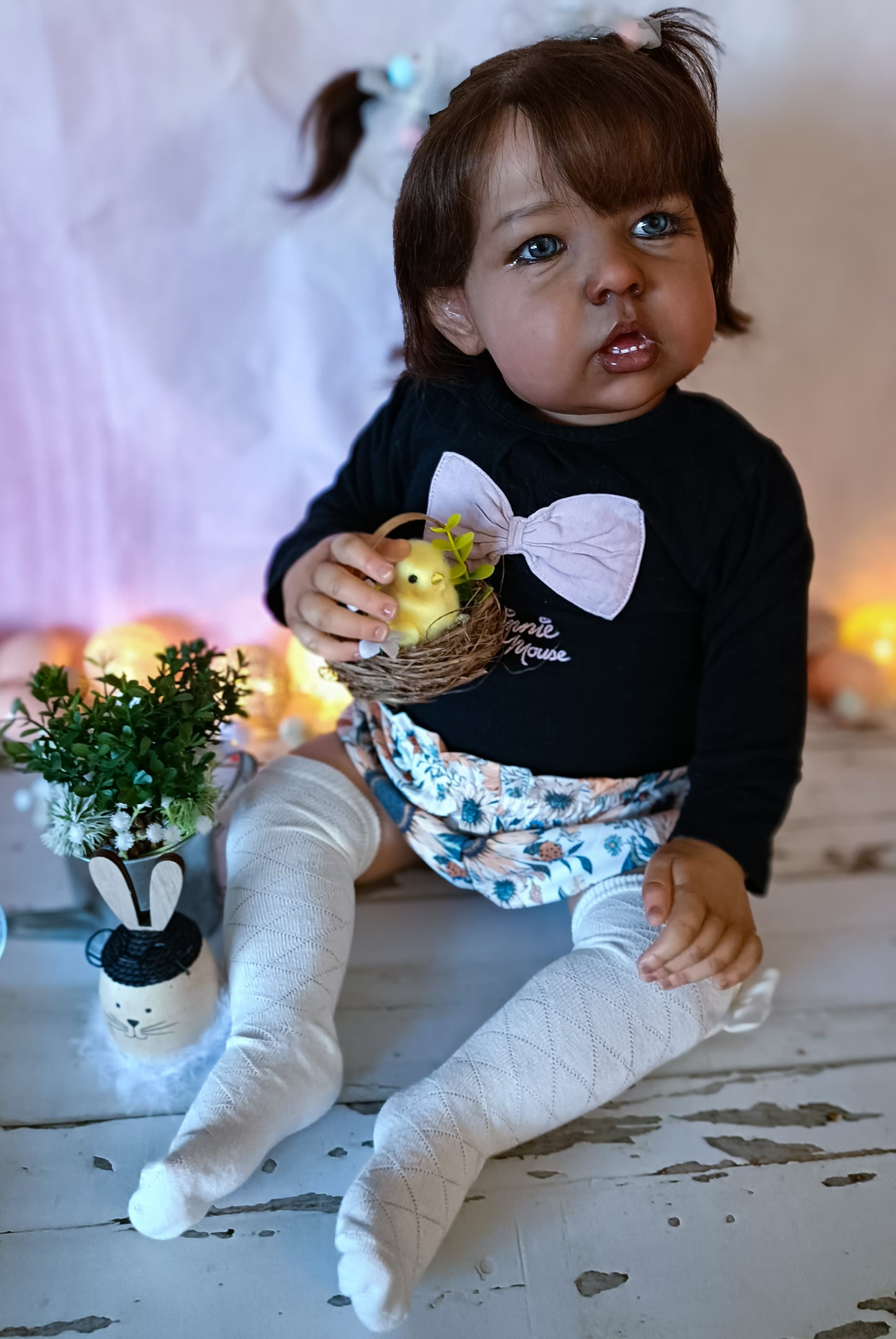 Lia hand painted Reborn toddler ready to go