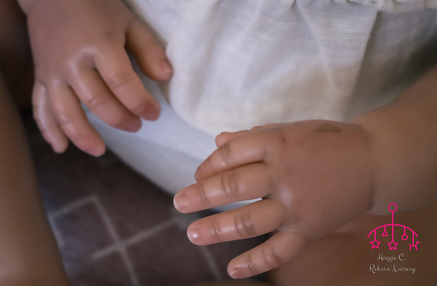 Ariana open eyes custom order Reborn baby