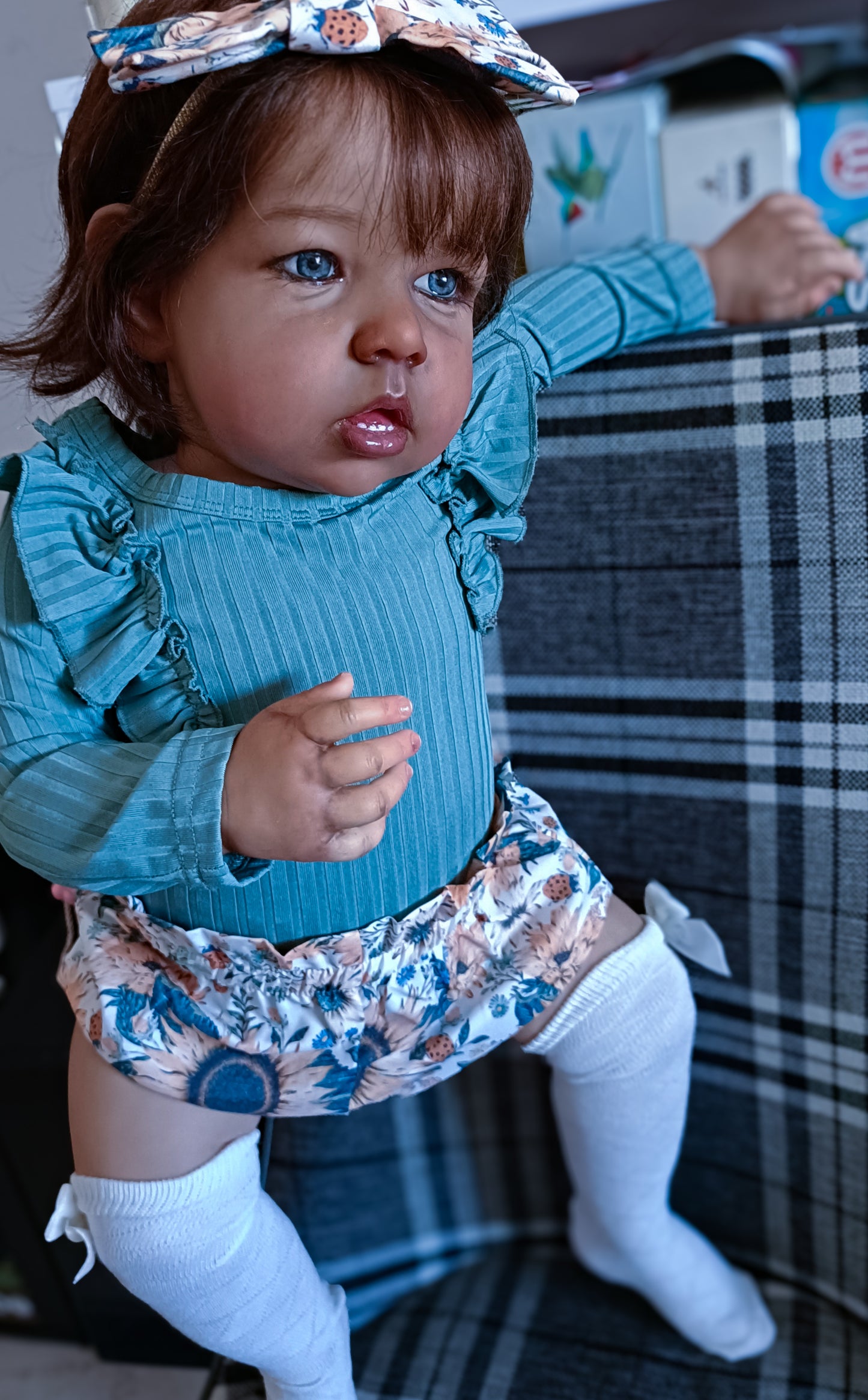 Lia hand painted Reborn toddler ready to go