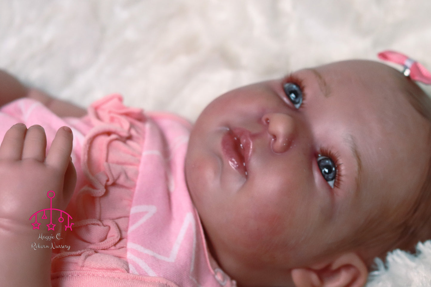 Lena open eyes