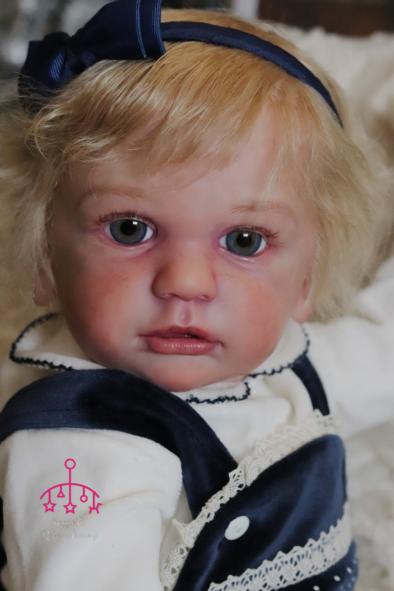 Alice open eyes custom order Reborn baby Todder