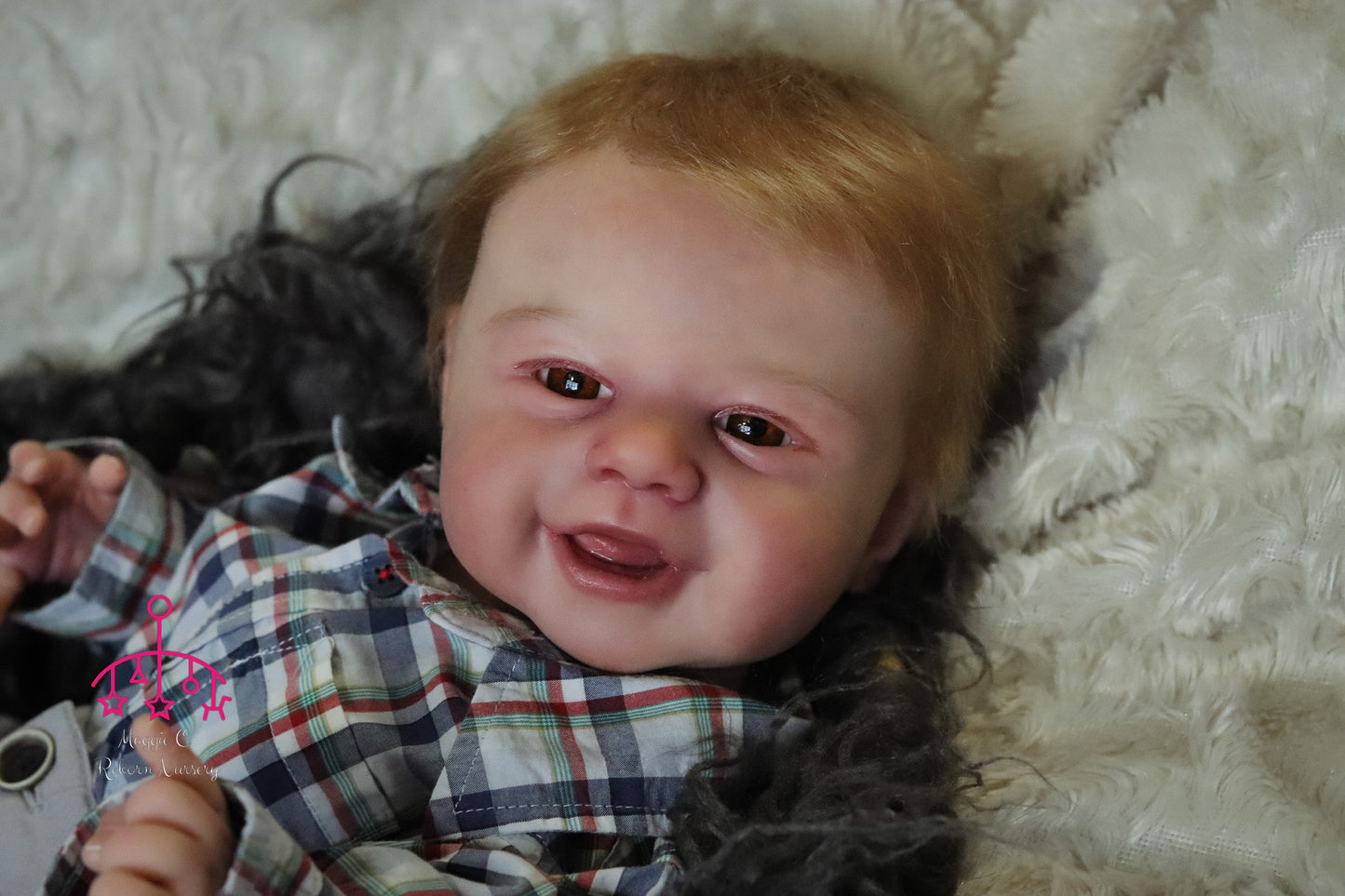 Rodrigo open eyes custom order reborn baby