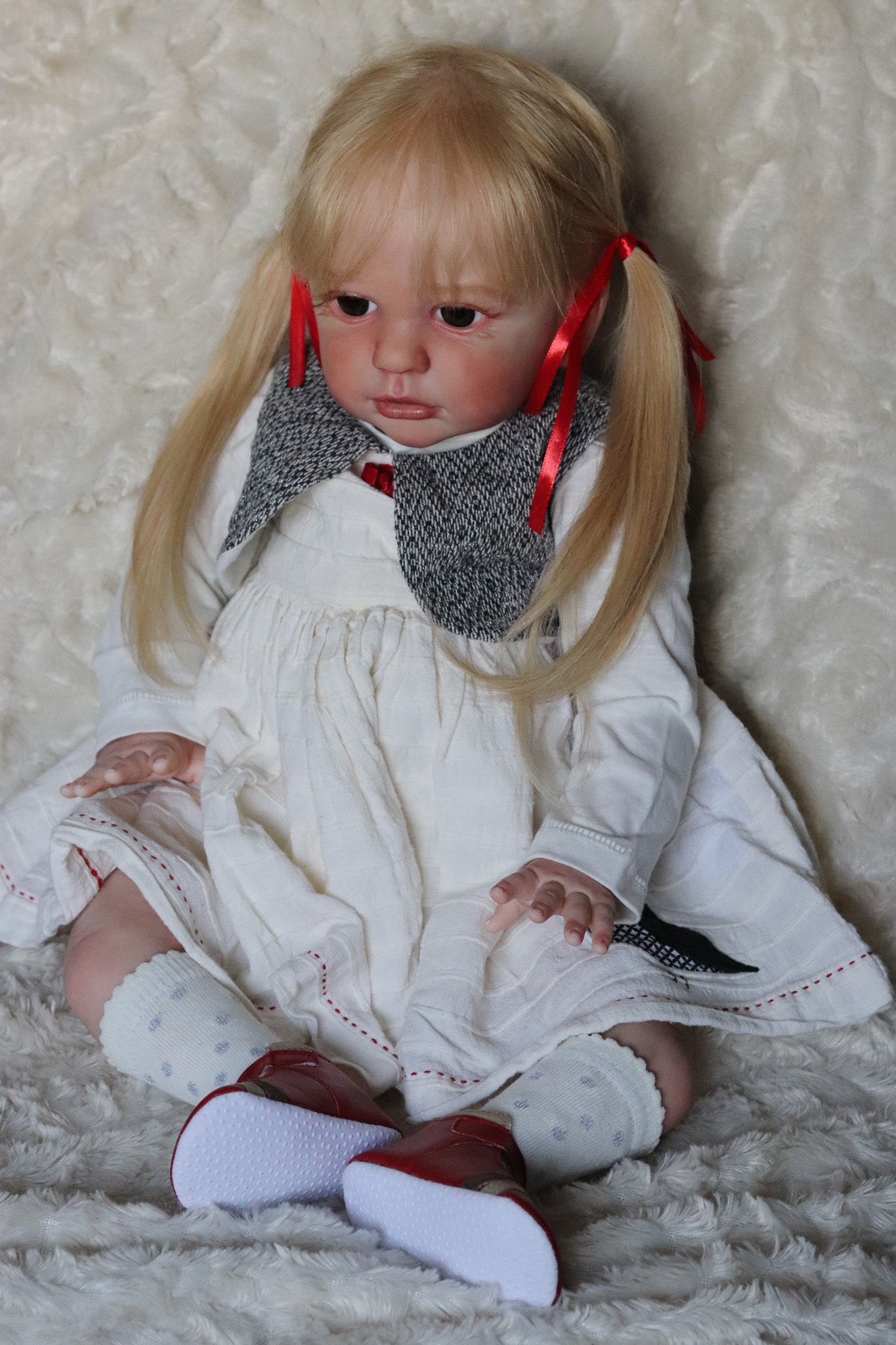 Alice open eyes custom order Reborn baby Todder
