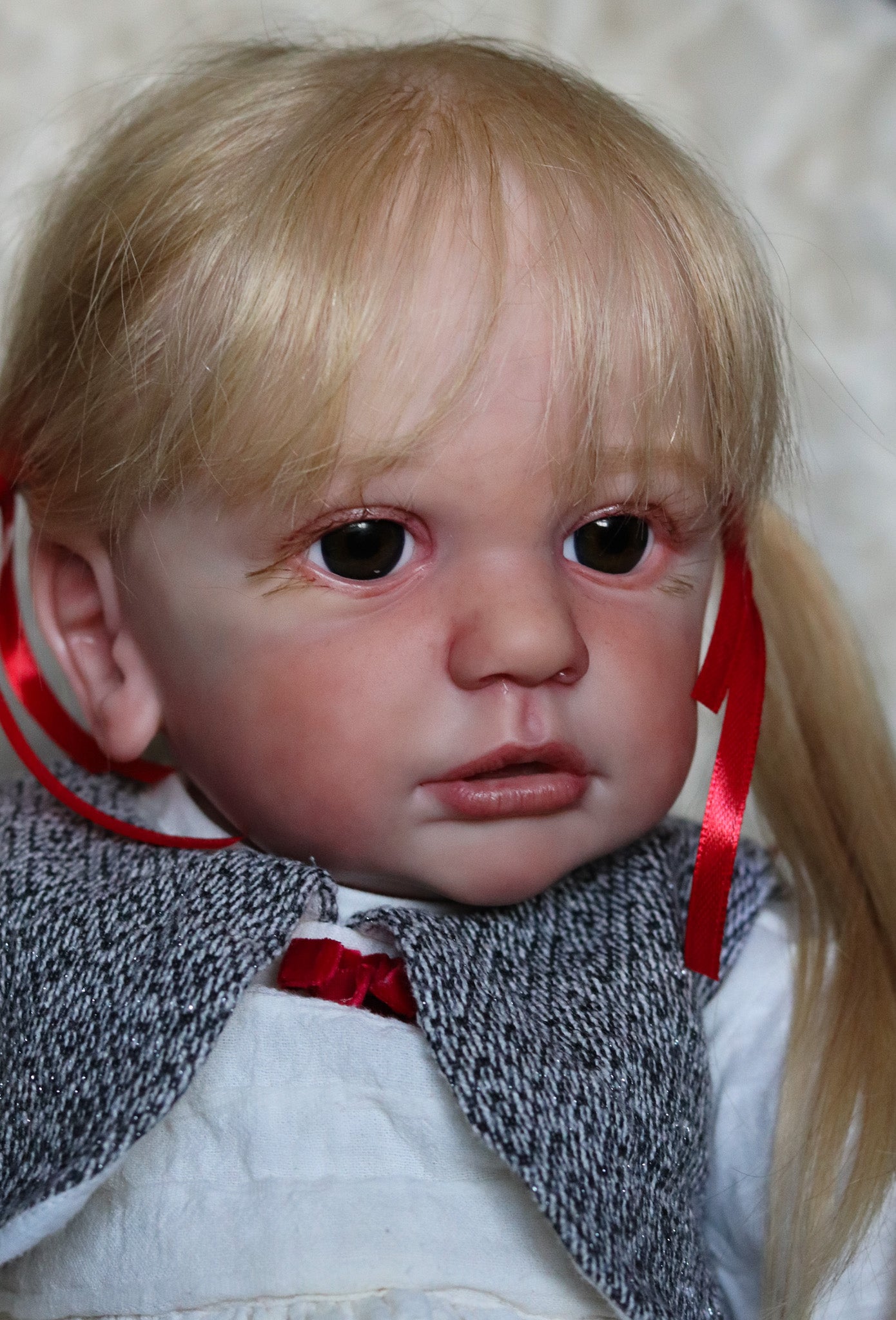 Alice open eyes custom order Reborn baby Todder