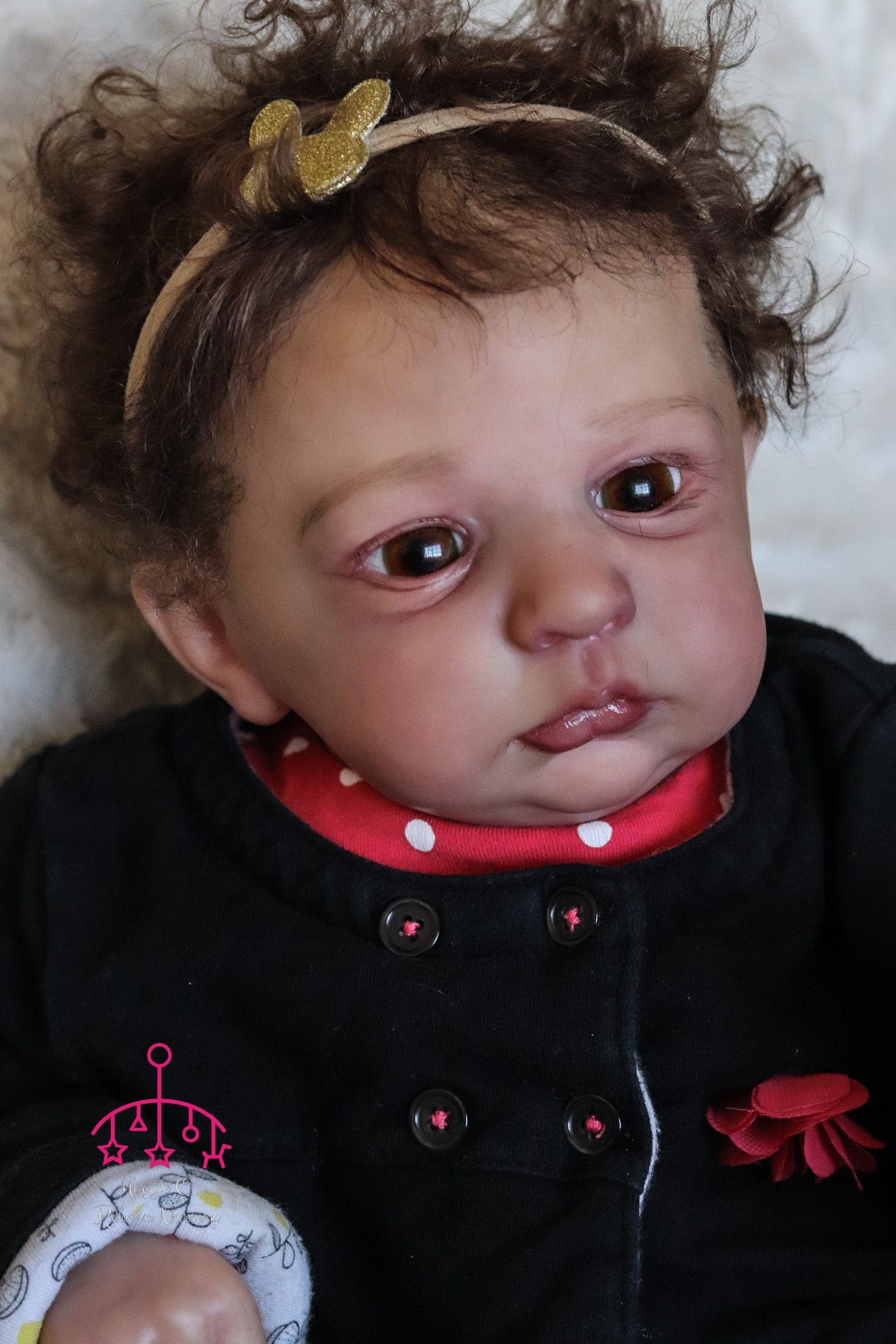 Claudio open eyes custom order Reborn baby