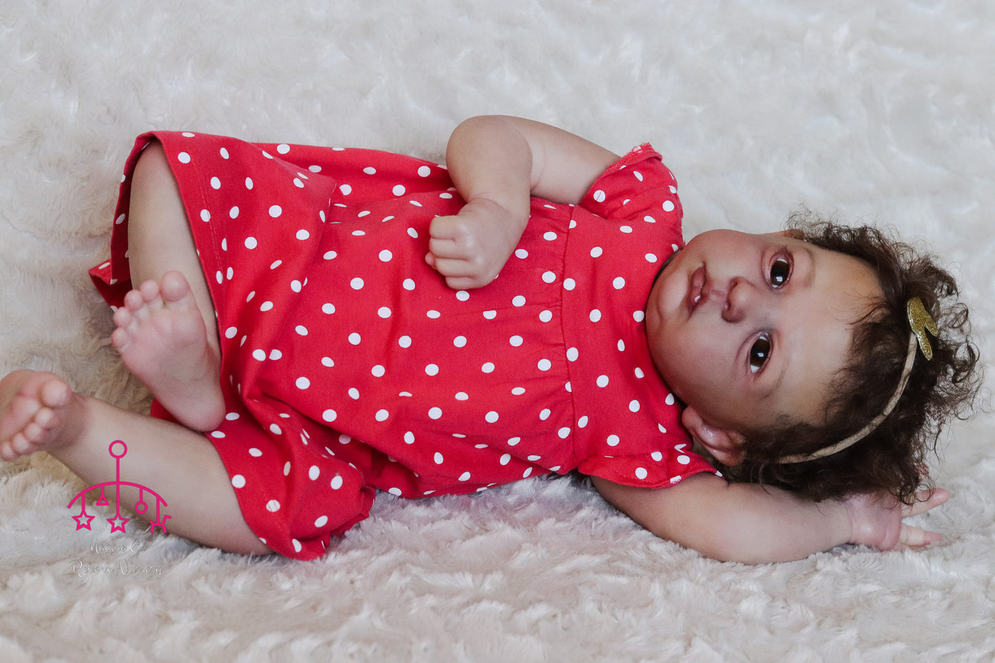 Claudio open eyes custom order Reborn baby