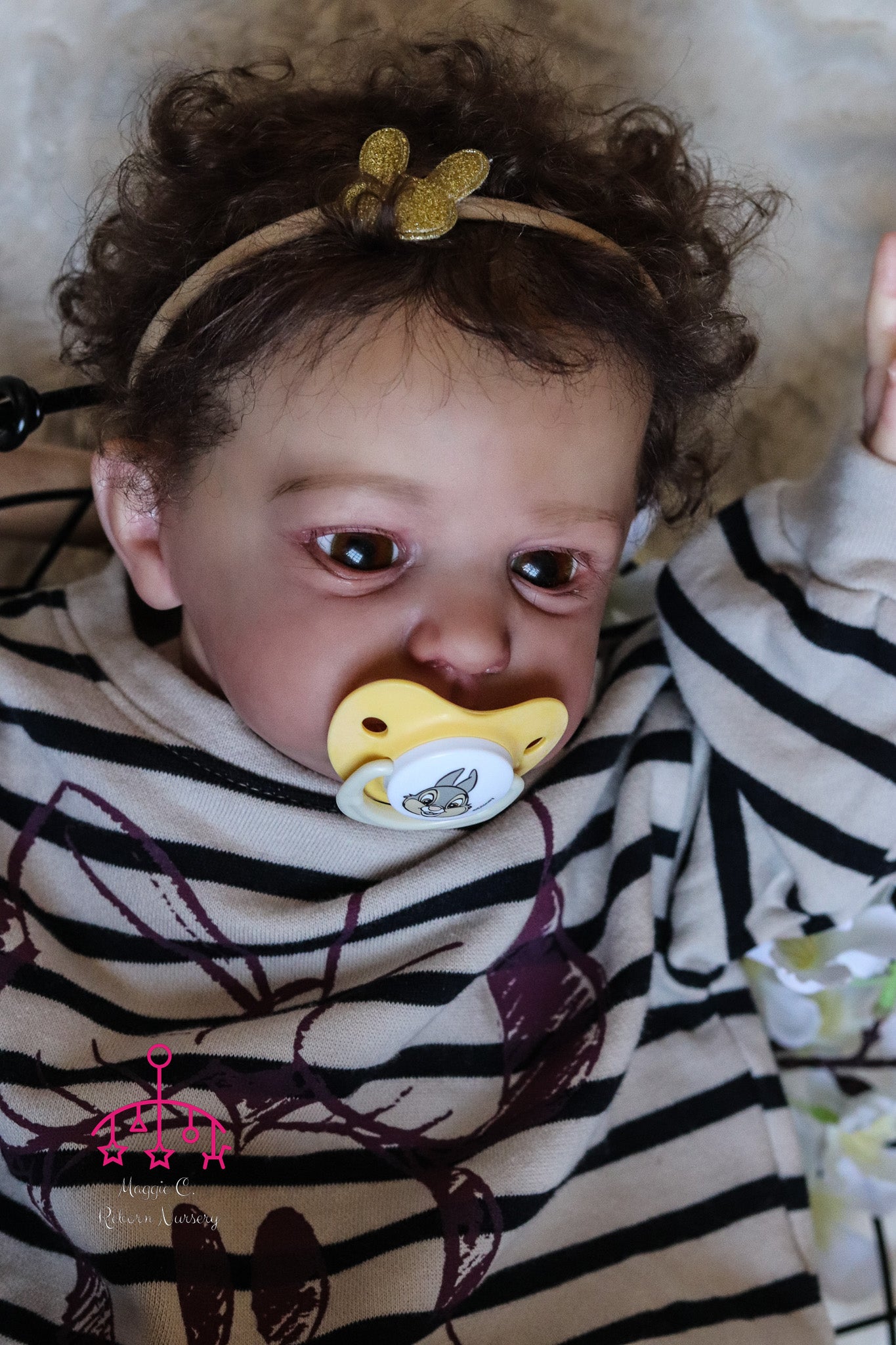 Claudio open eyes custom order Reborn baby