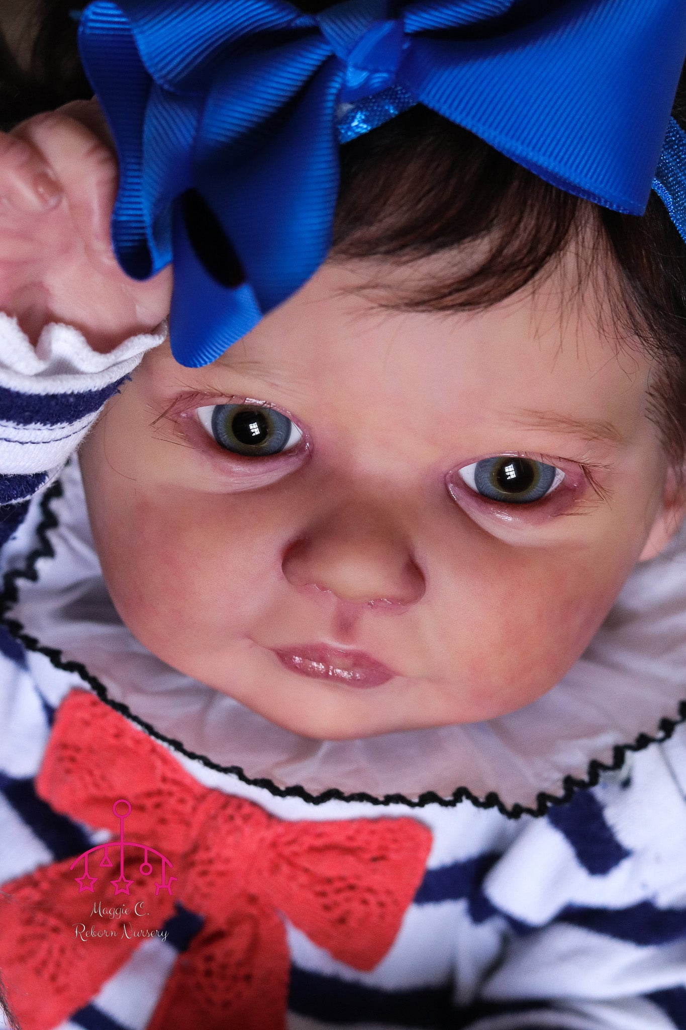 Luana open eyes custom order reborn baby