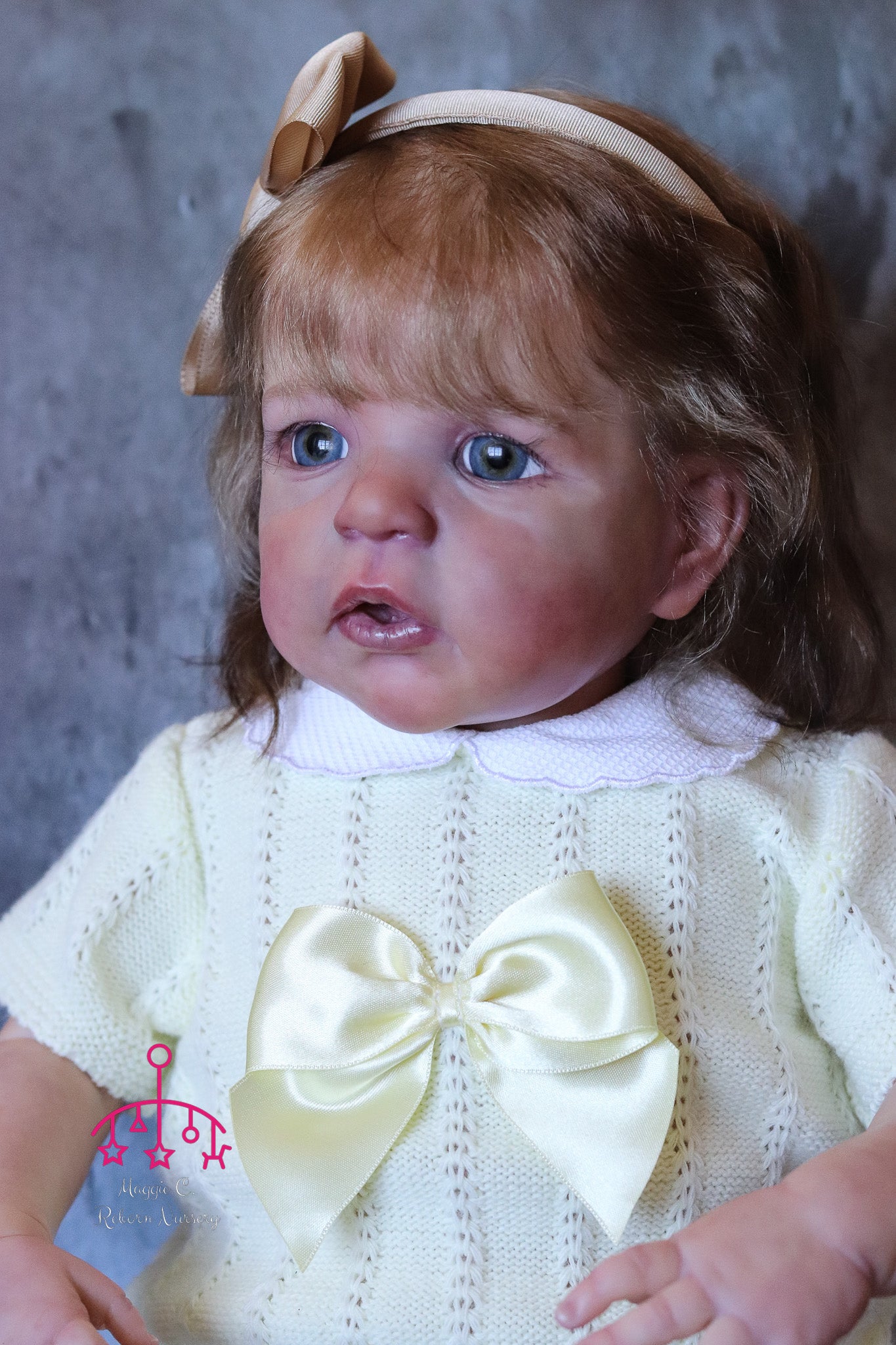 Sandra open eyes custom order reborn baby