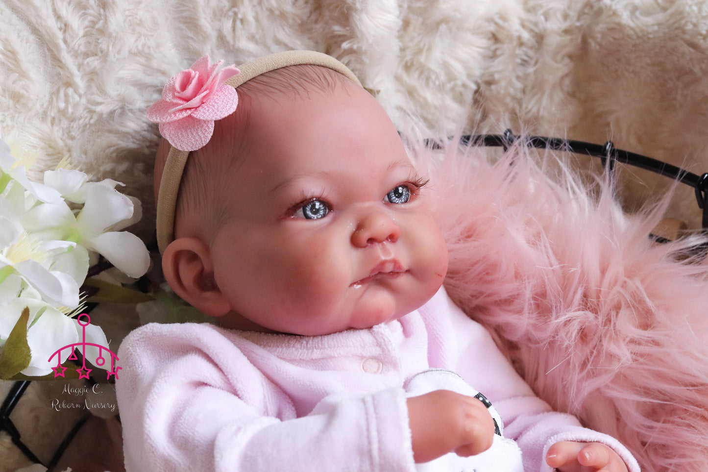 Rute hand painted baby doll ready to go
