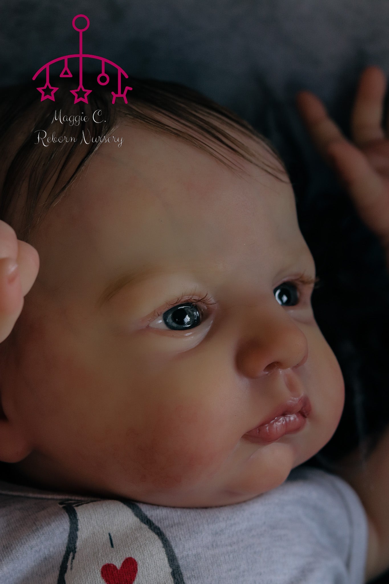 Claudio open eyes custom order Reborn baby