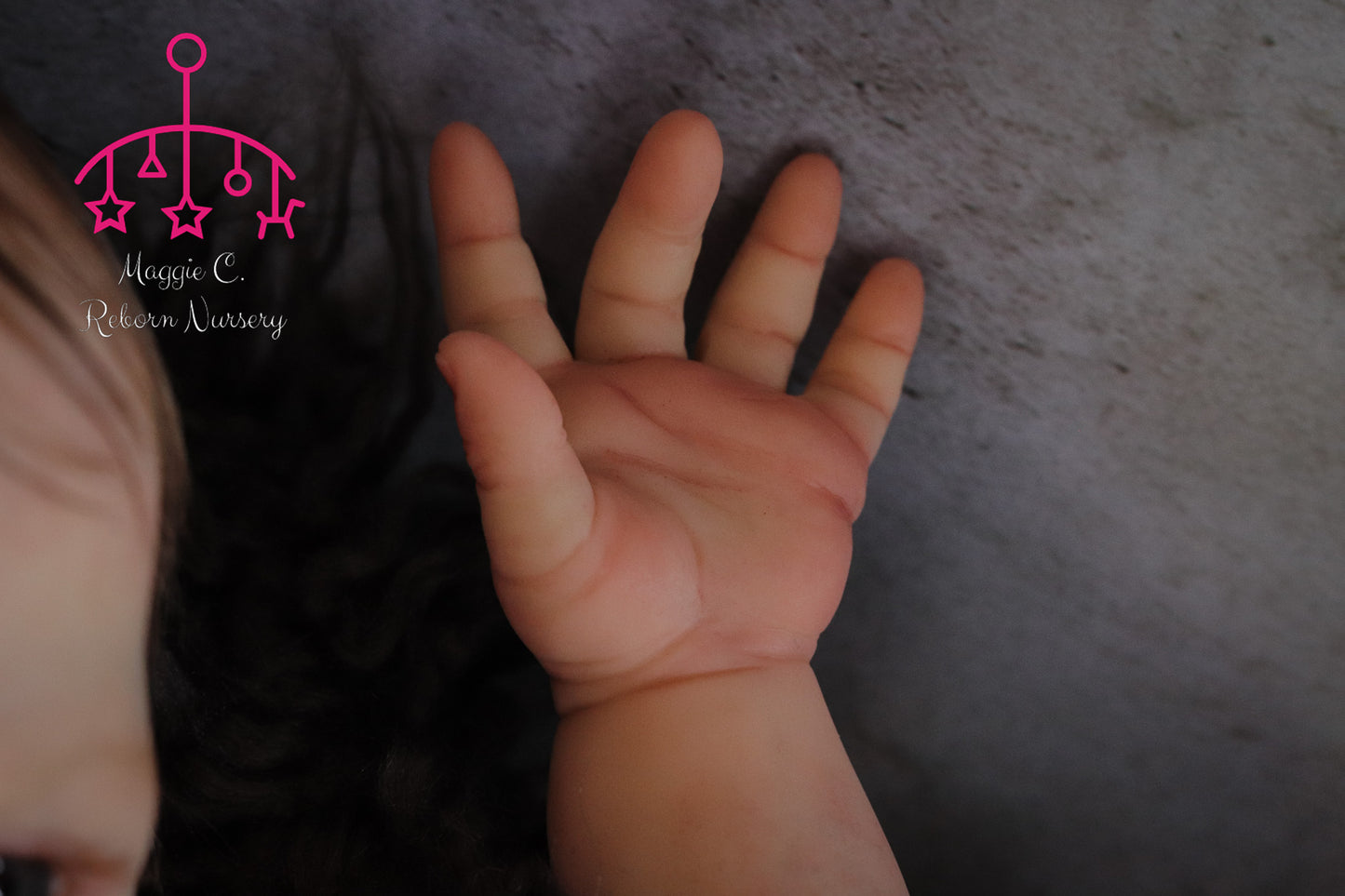 Claudio open eyes custom order Reborn baby