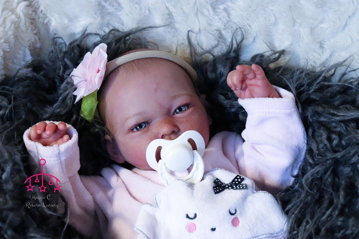 Tina hand painted baby doll Ready to go
