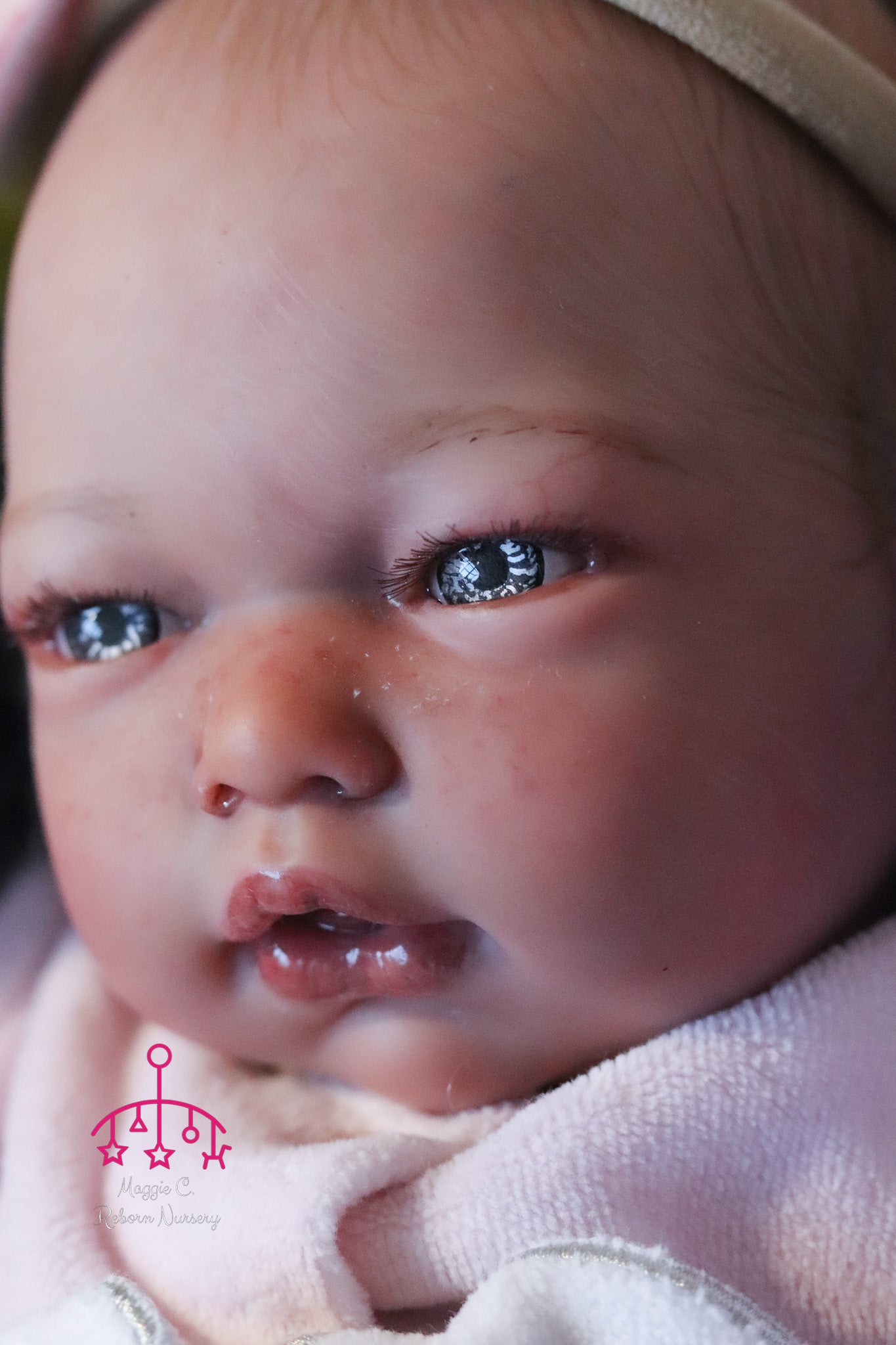Tina hand painted baby doll Ready to go