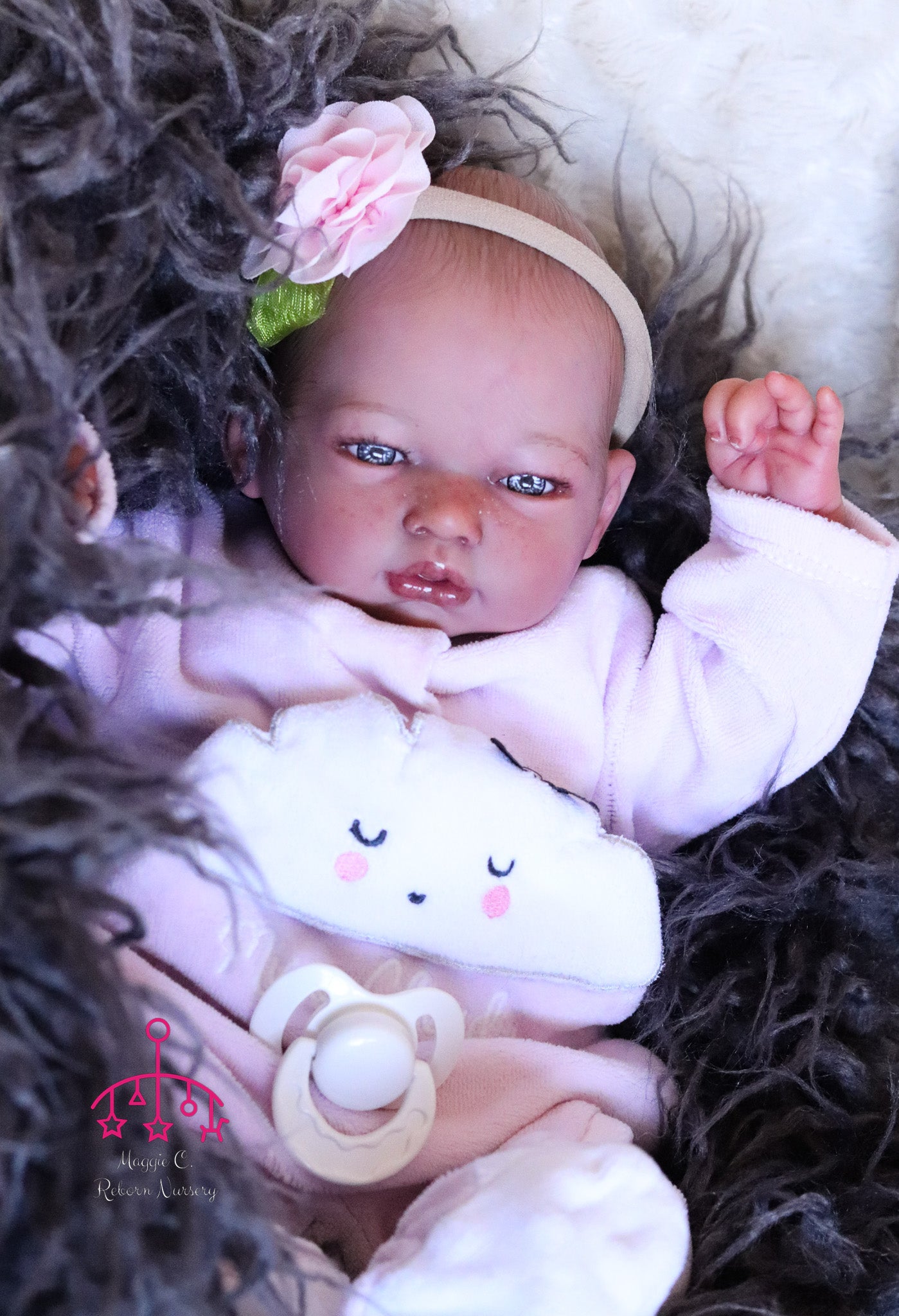Tina hand painted baby doll Ready to go