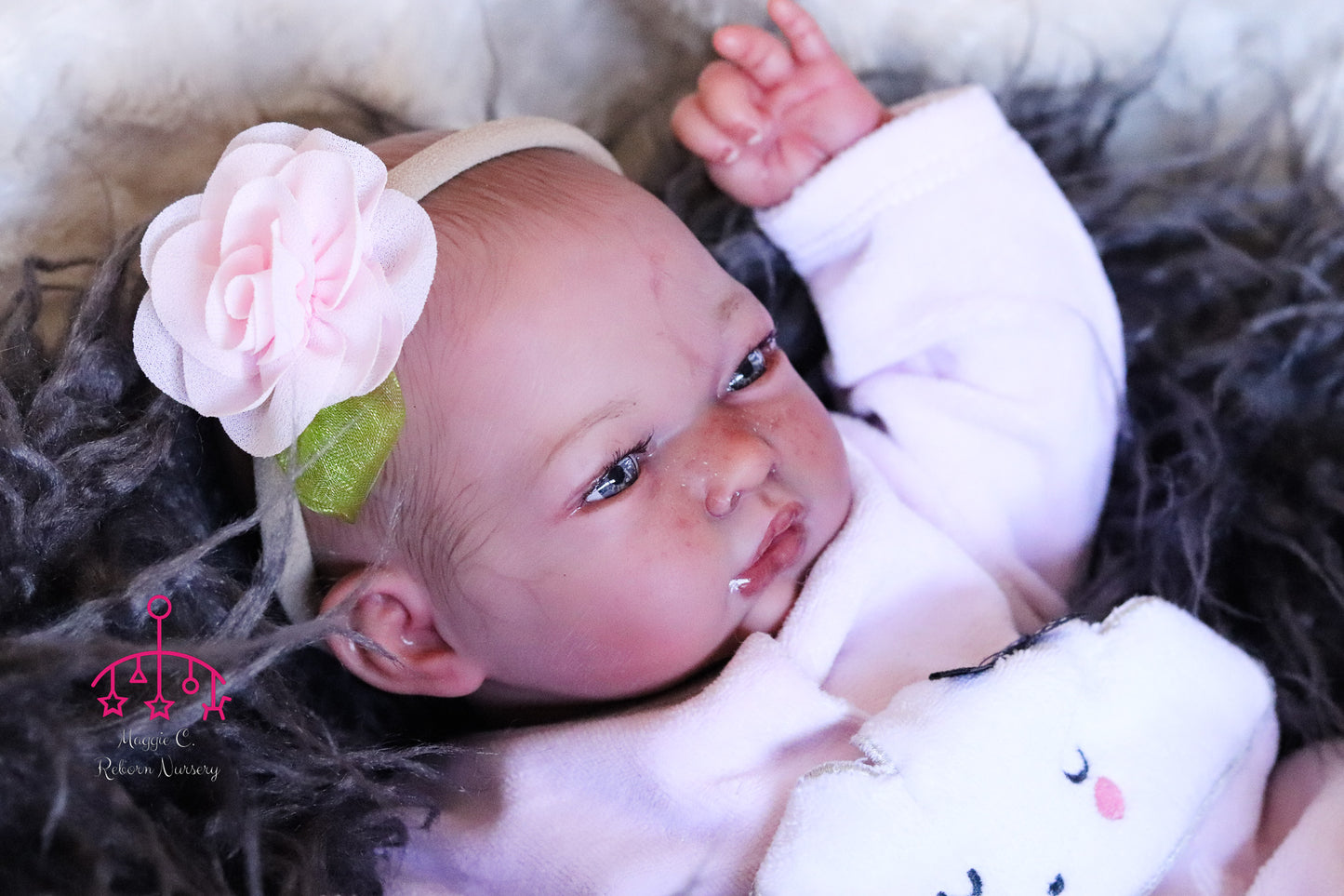 Tina hand painted baby doll Ready to go