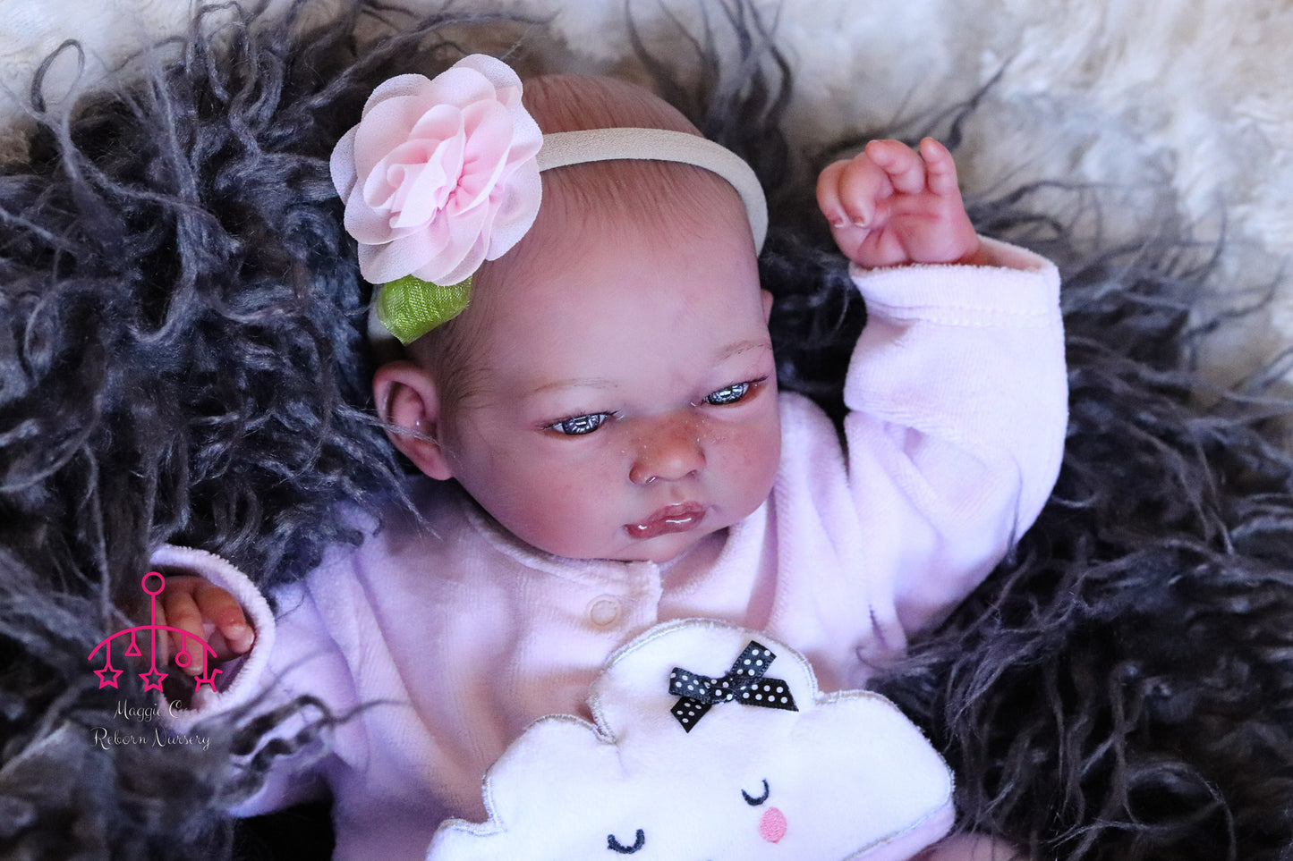 Tina hand painted baby doll Ready to go