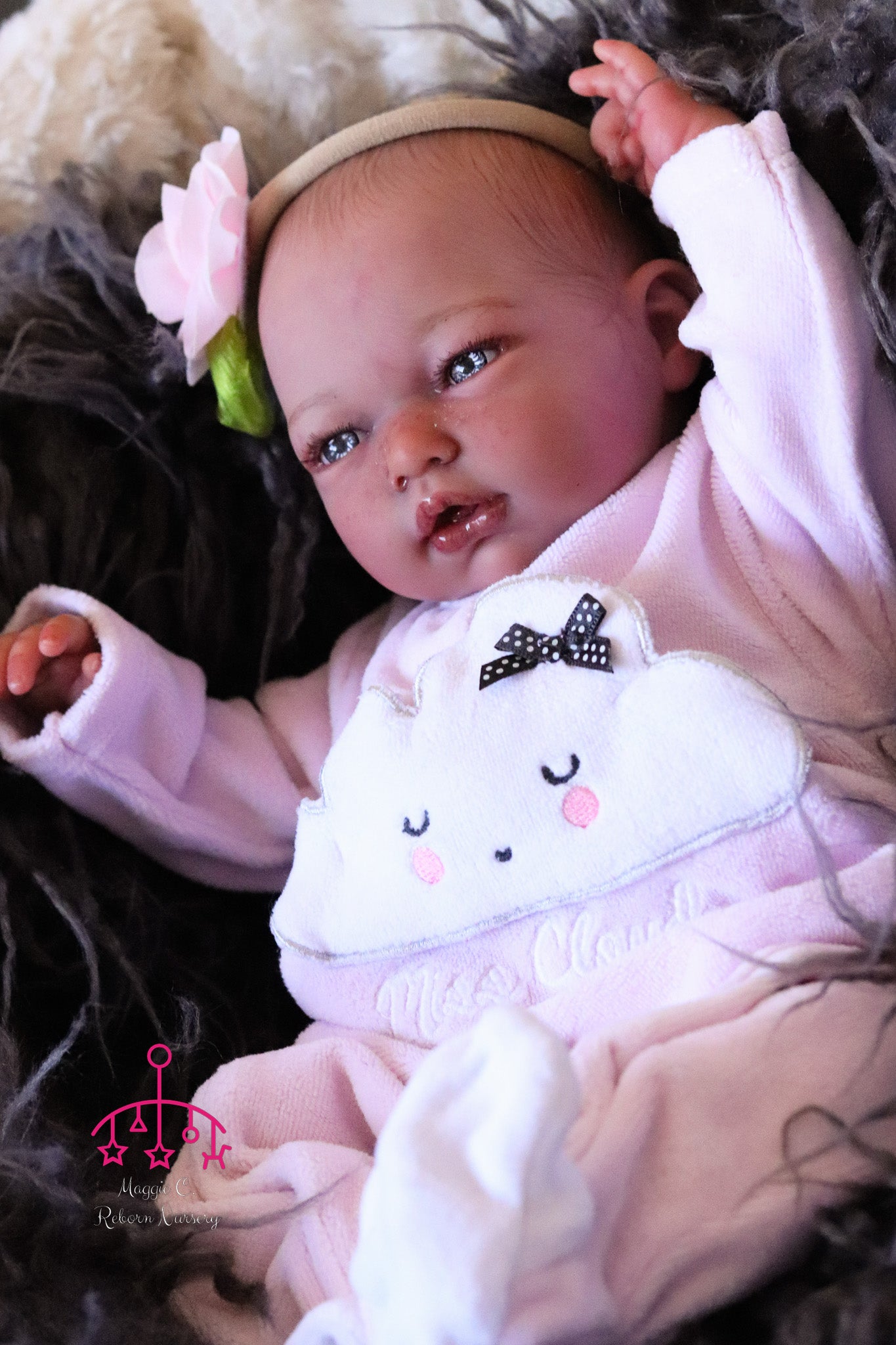 Tina hand painted baby doll Ready to go