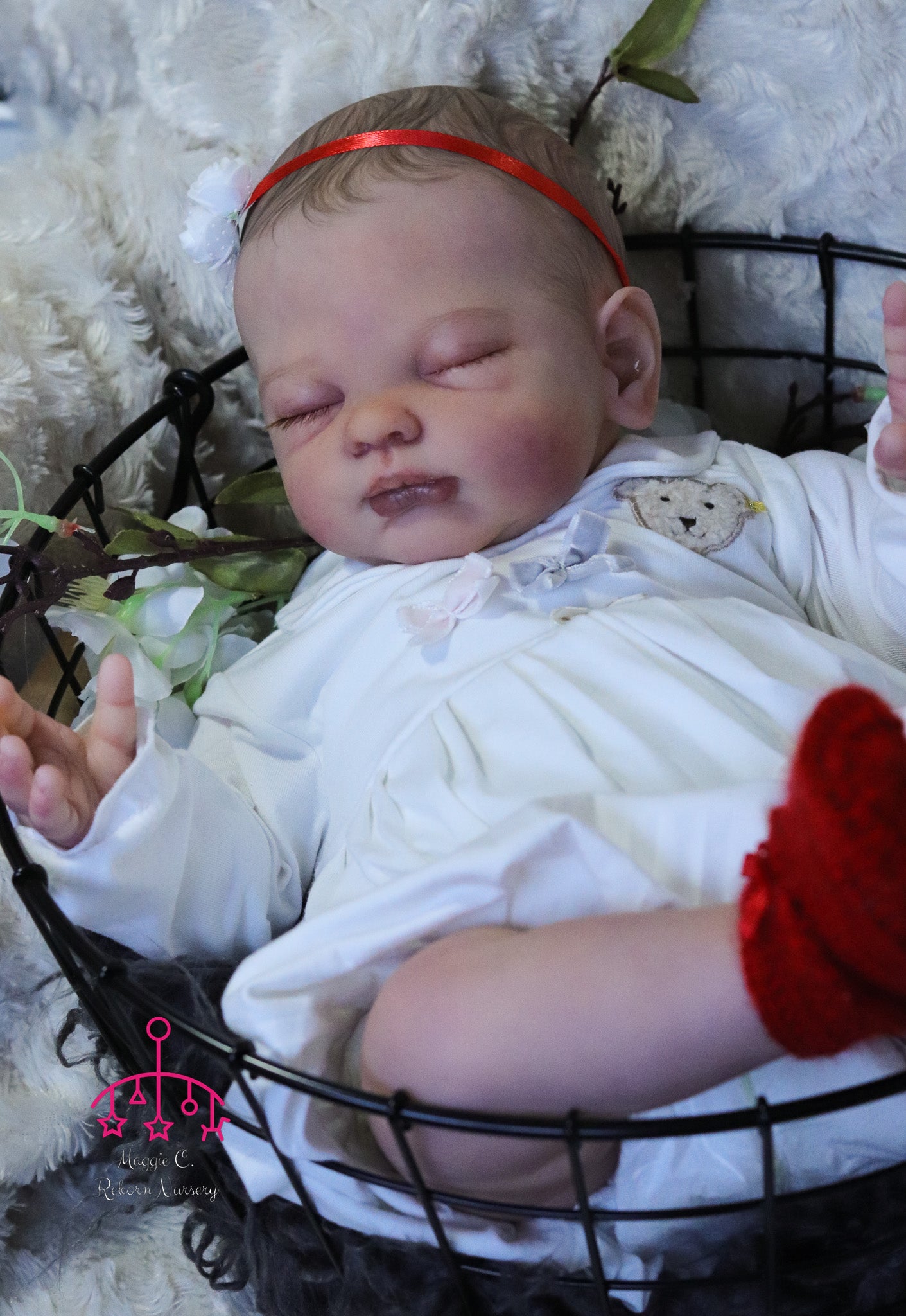Lúcia hand painted Reborn baby doll ready to go