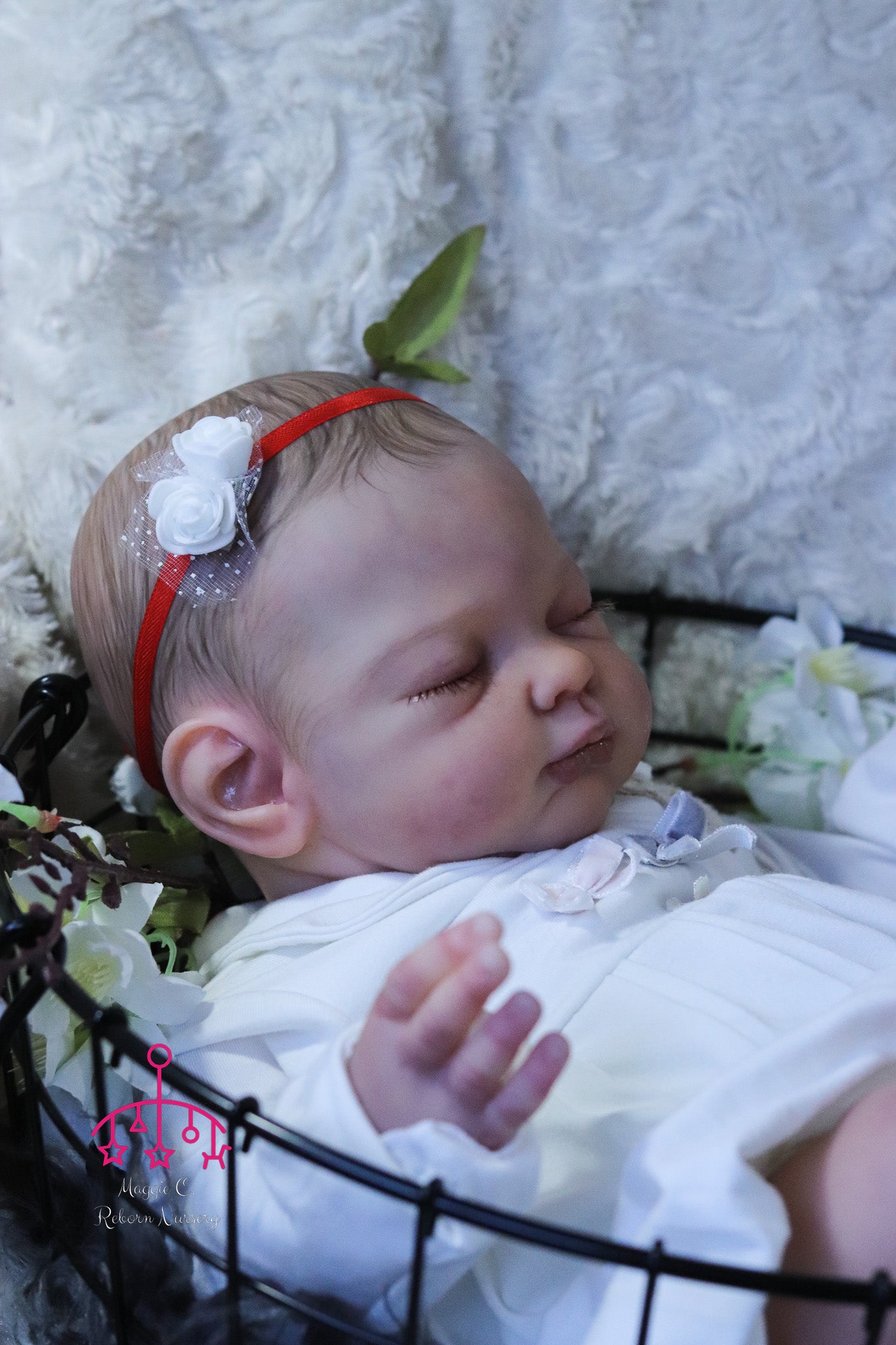 Lúcia hand painted Reborn baby doll ready to go