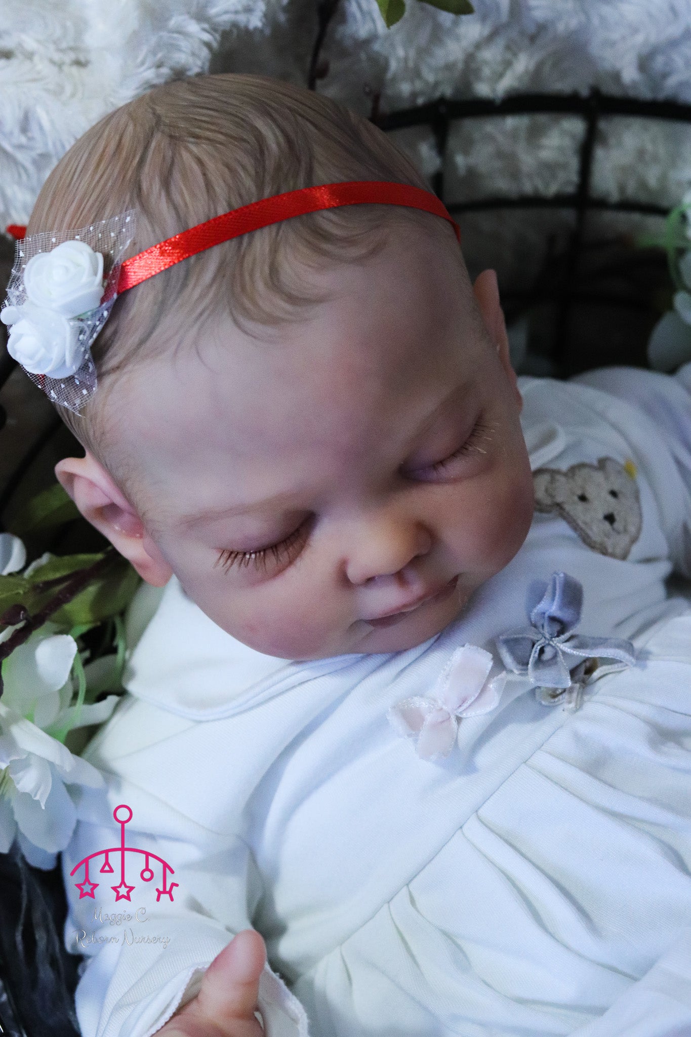 Lúcia hand painted Reborn baby doll ready to go