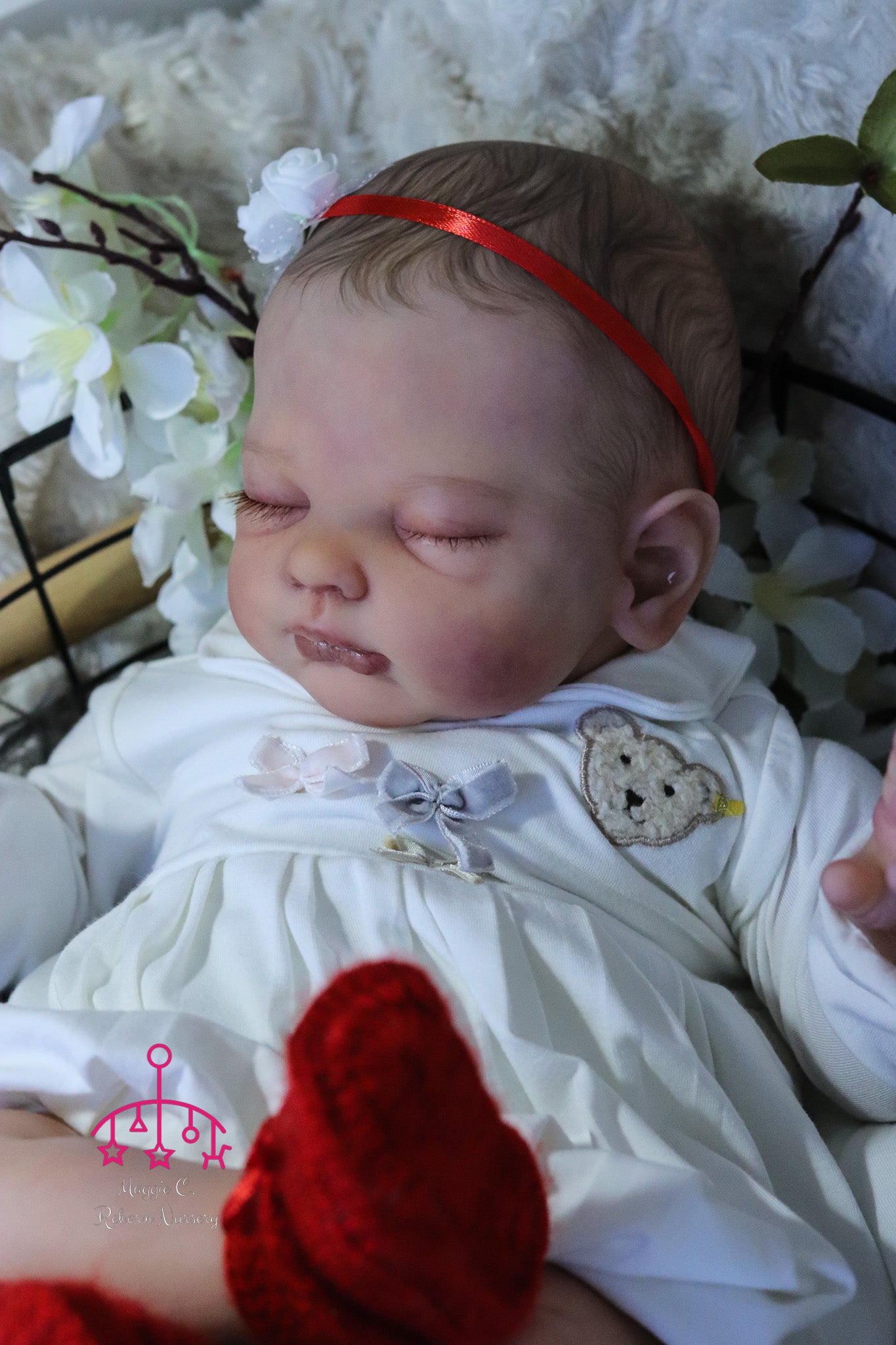 Lúcia hand painted Reborn baby doll ready to go