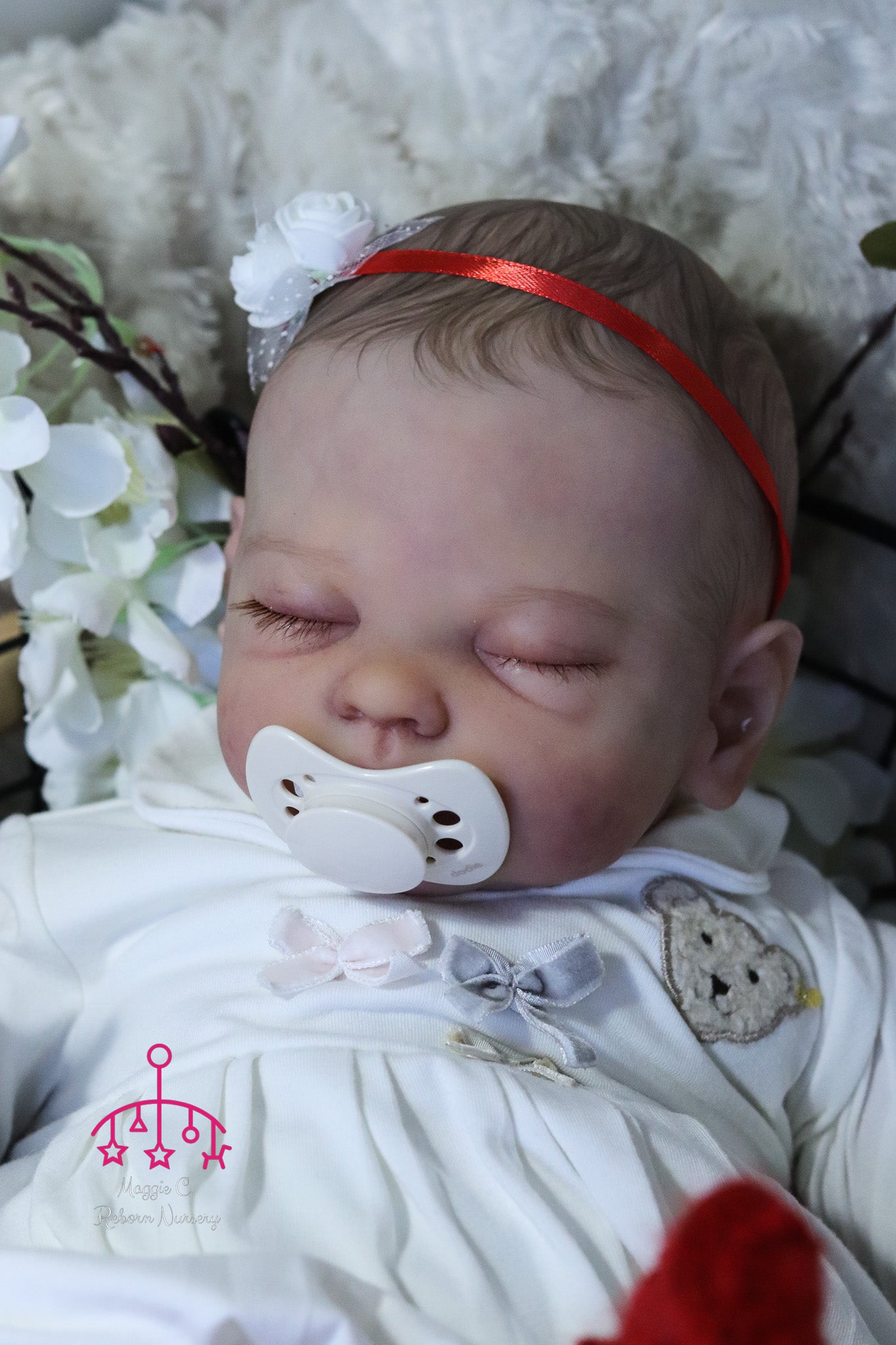 Lúcia hand painted Reborn baby doll ready to go