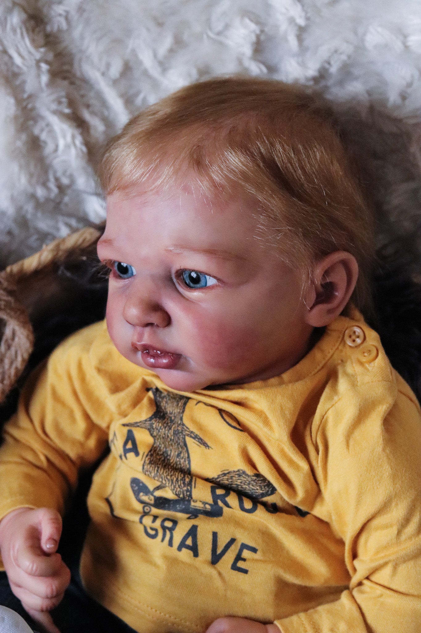 Diogo hand painted Reborn baby doll ready to go