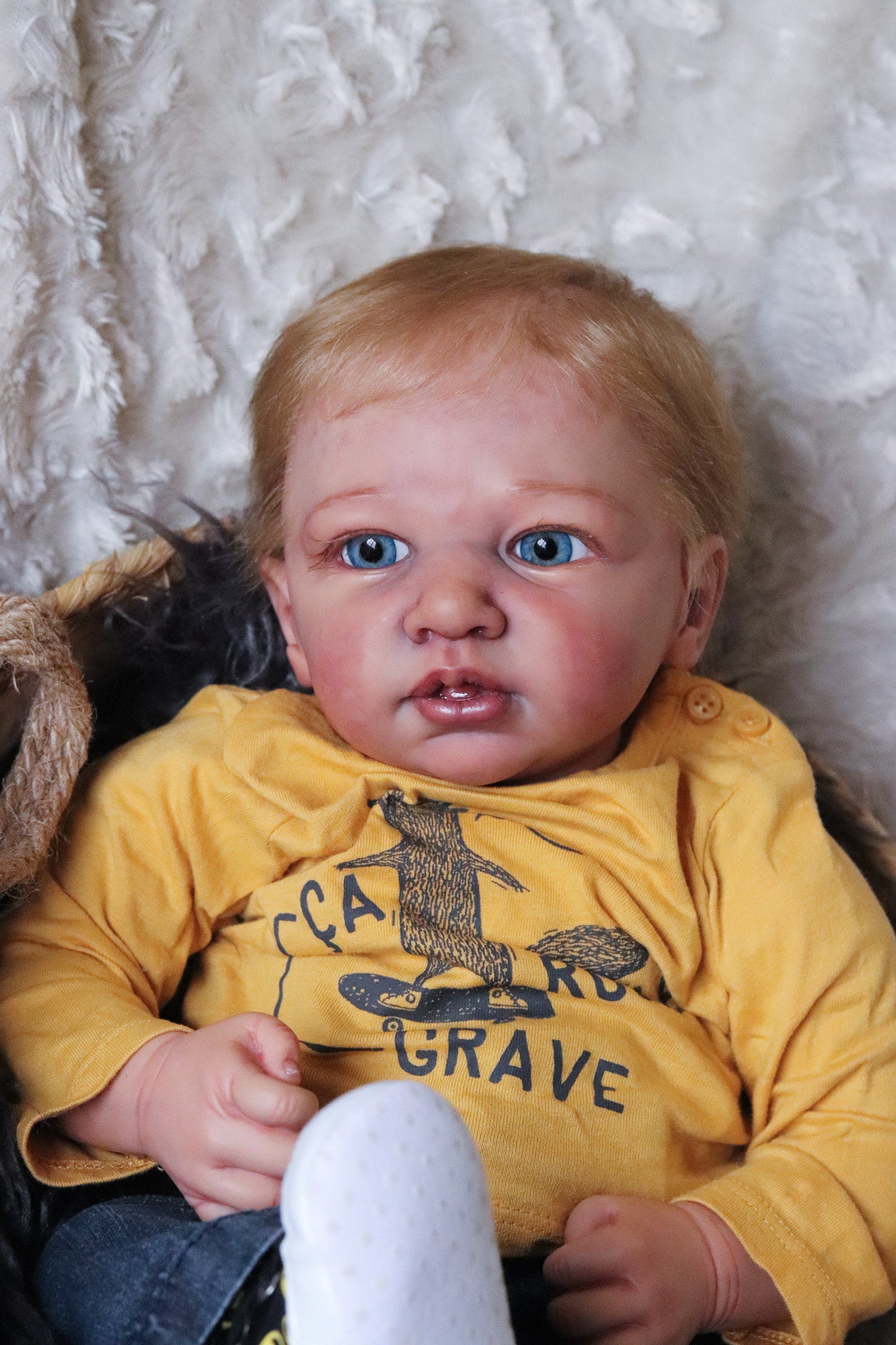 Diogo hand painted Reborn baby doll ready to go
