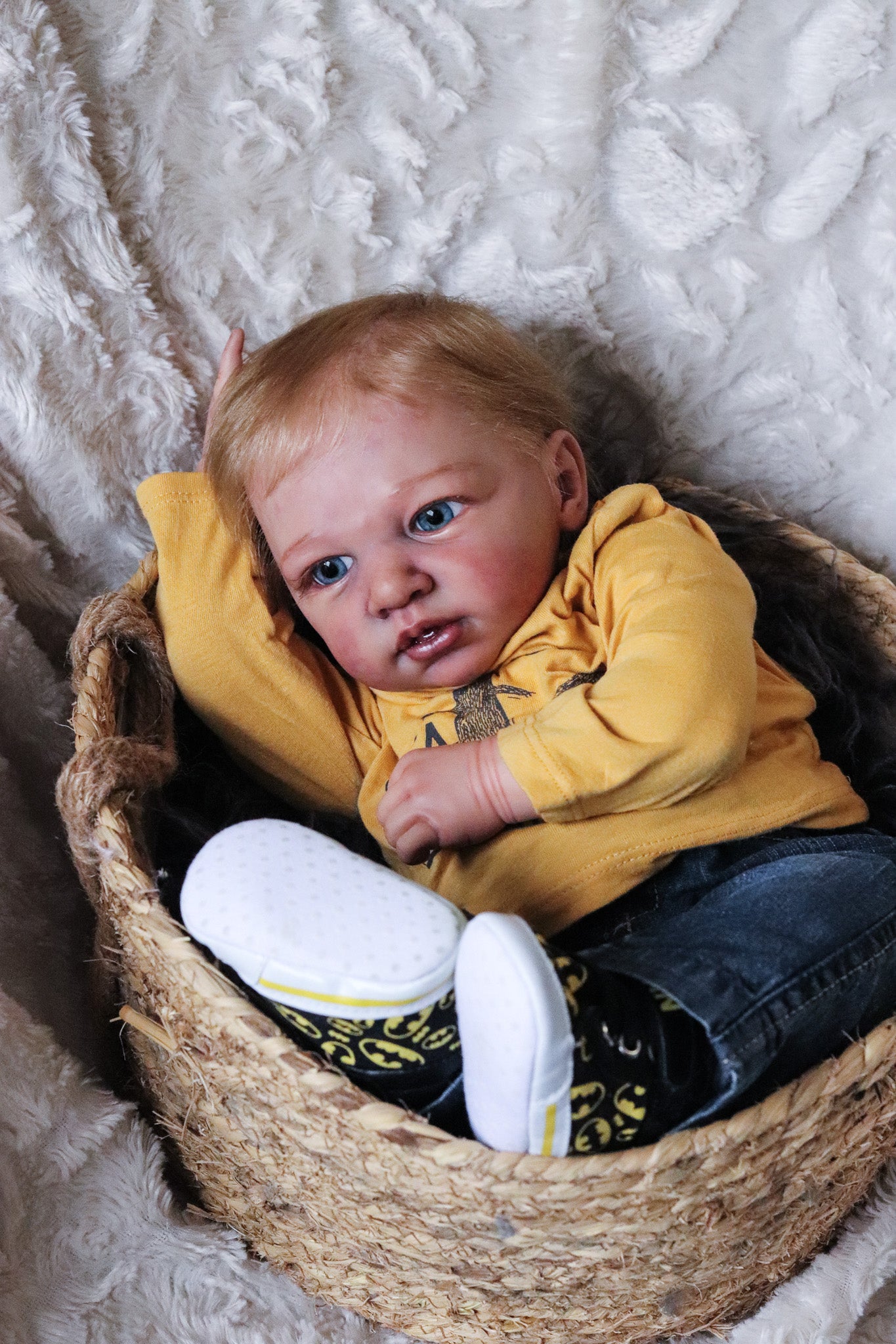 Diogo hand painted Reborn baby doll ready to go