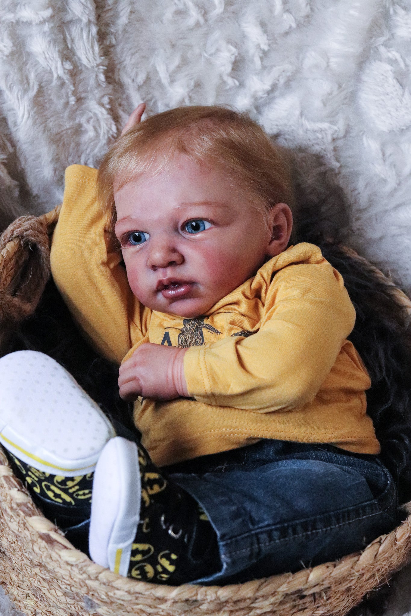 Diogo hand painted Reborn baby doll ready to go