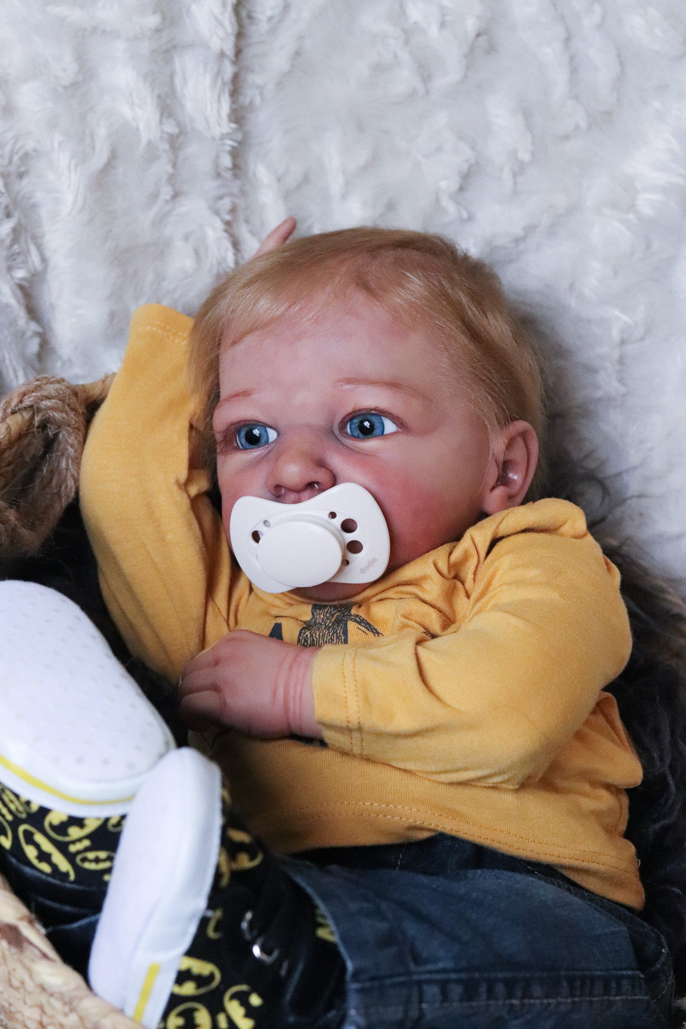 Diogo hand painted Reborn baby doll ready to go