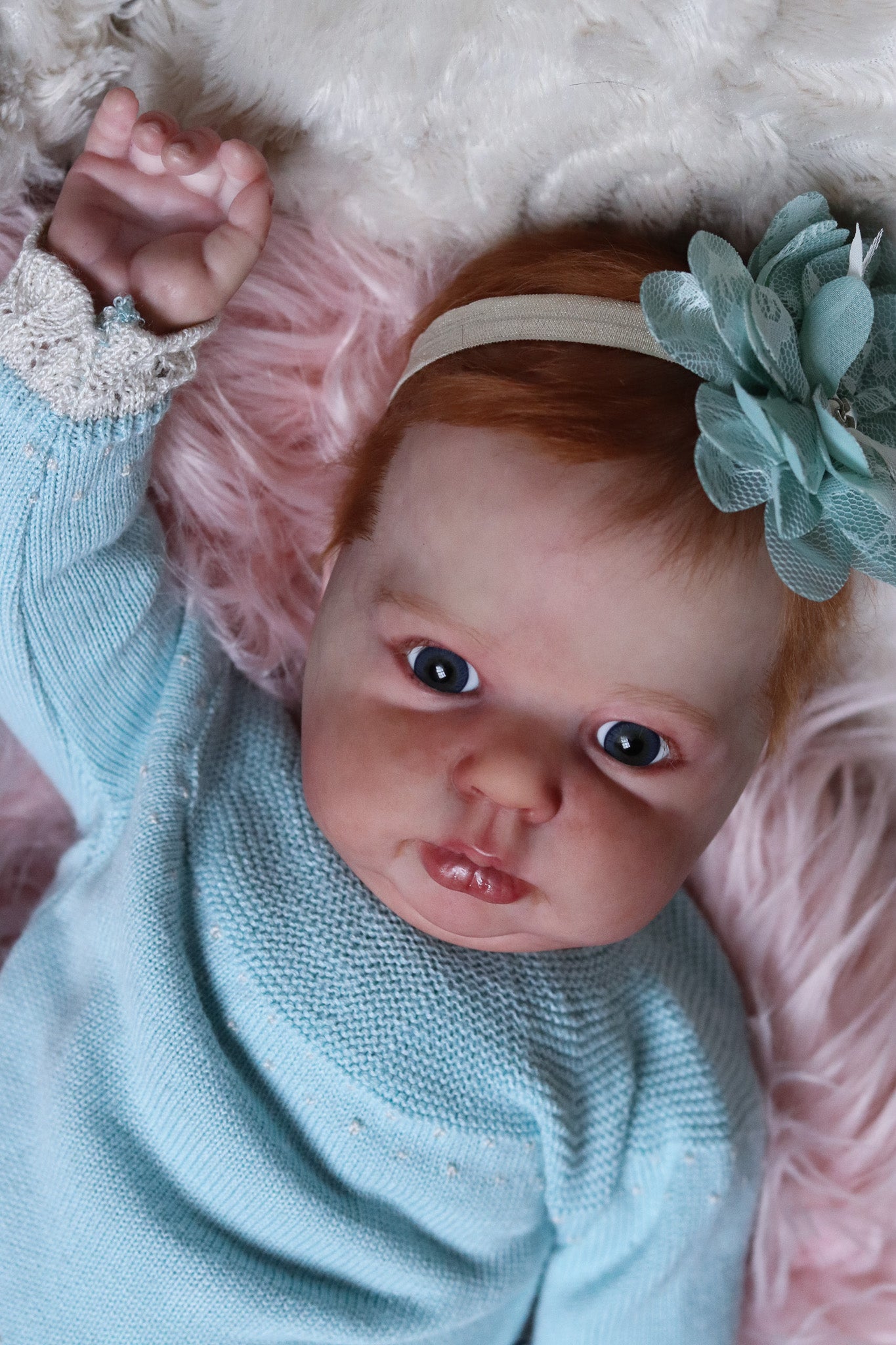 Aurea hand painted Reborn baby doll  ready to go