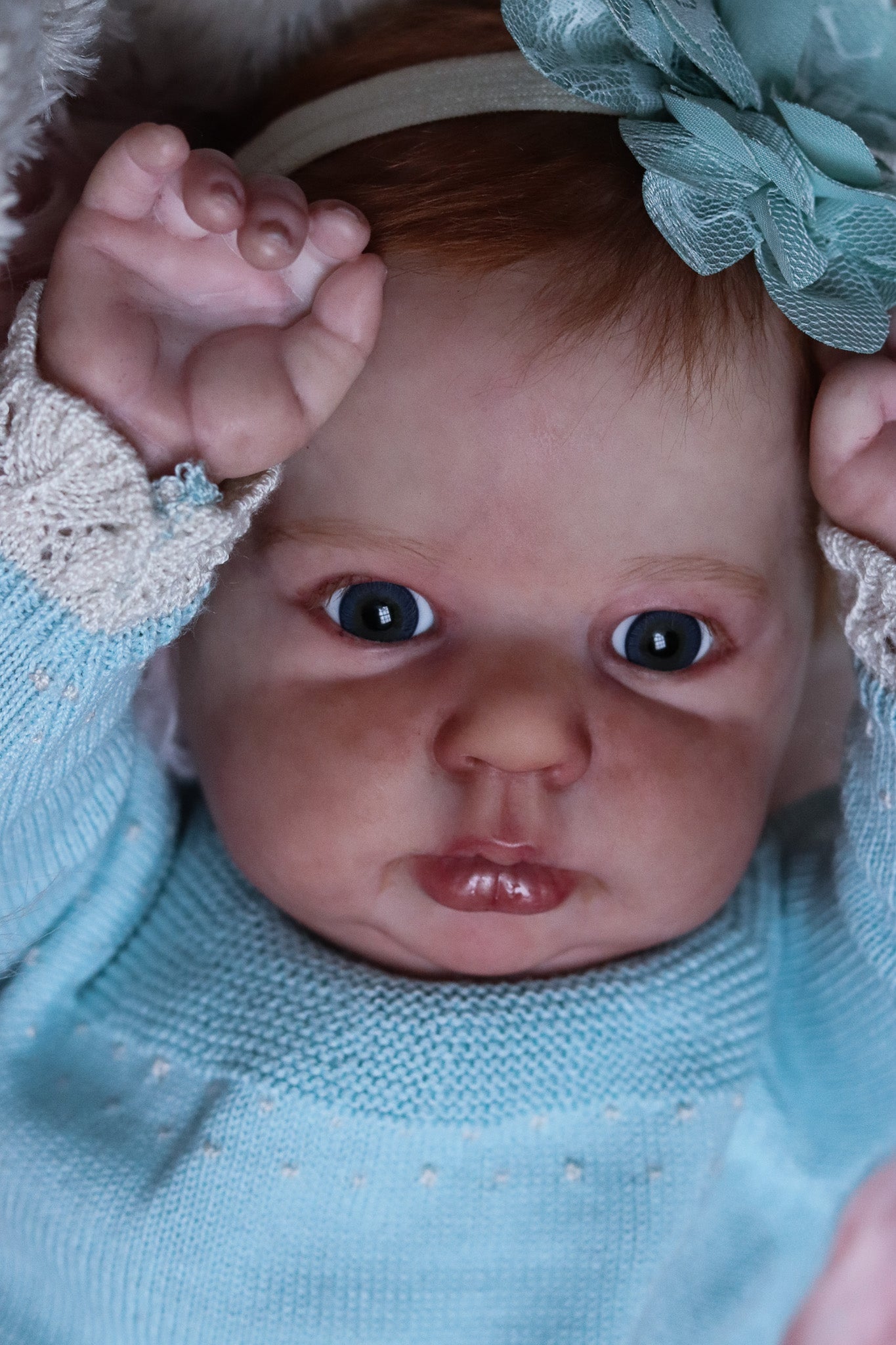 Aurea hand painted Reborn baby doll  ready to go