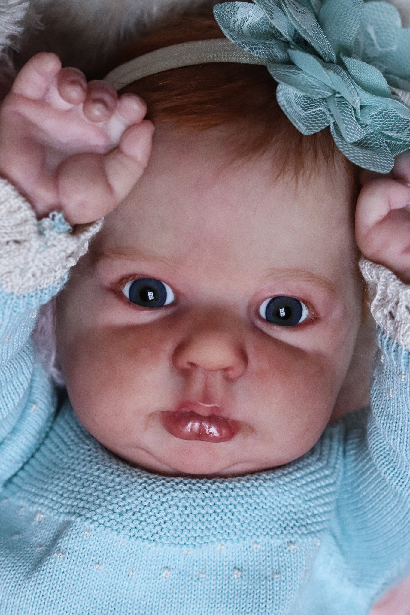 Aurea hand painted Reborn baby doll  ready to go