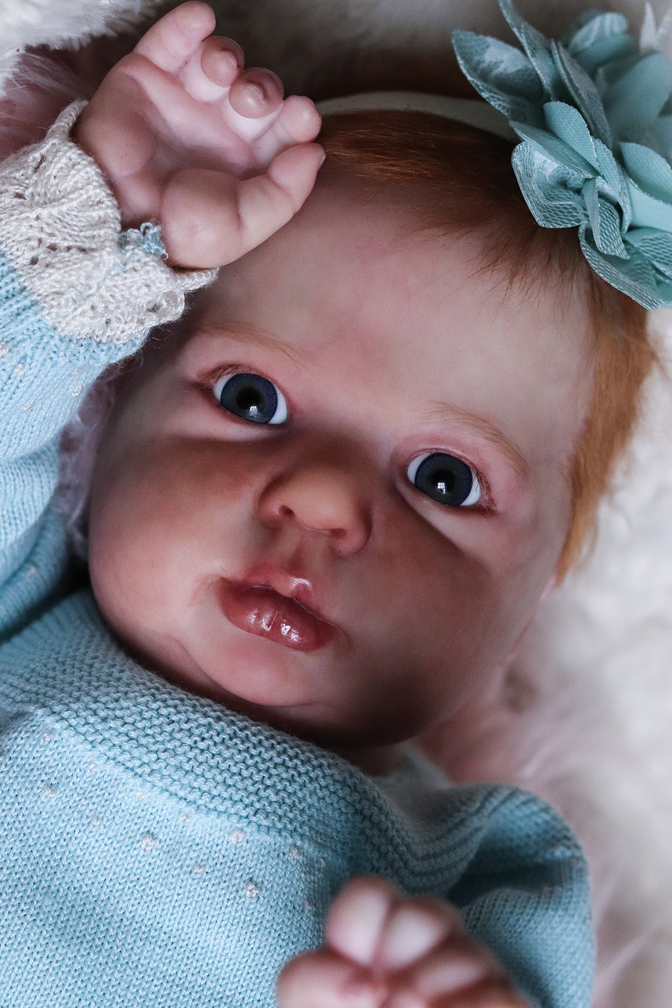 Aurea hand painted Reborn baby doll  ready to go