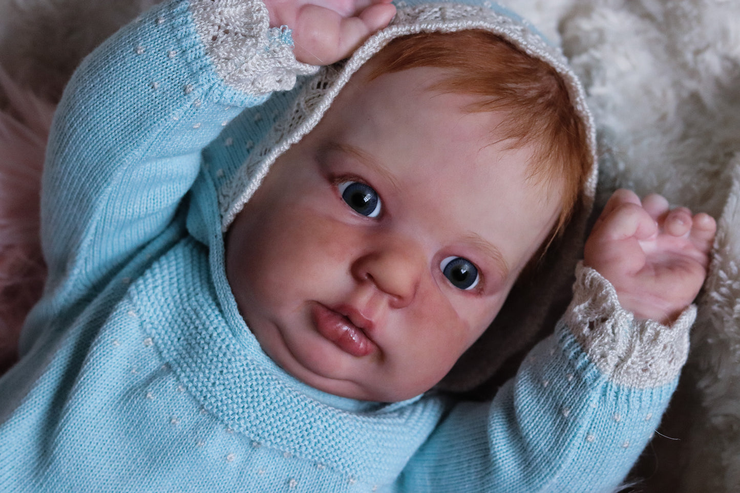 Aurea hand painted Reborn baby doll  ready to go