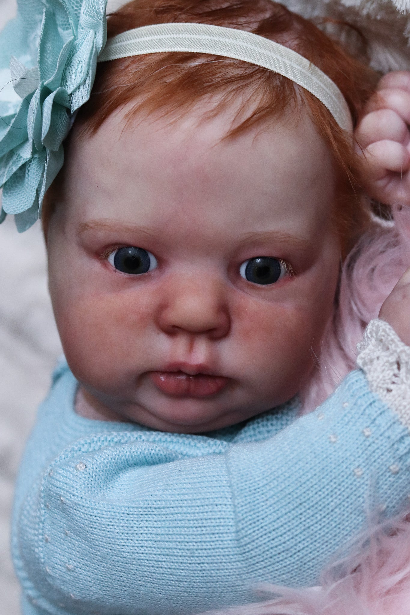 Aurea hand painted Reborn baby doll  ready to go