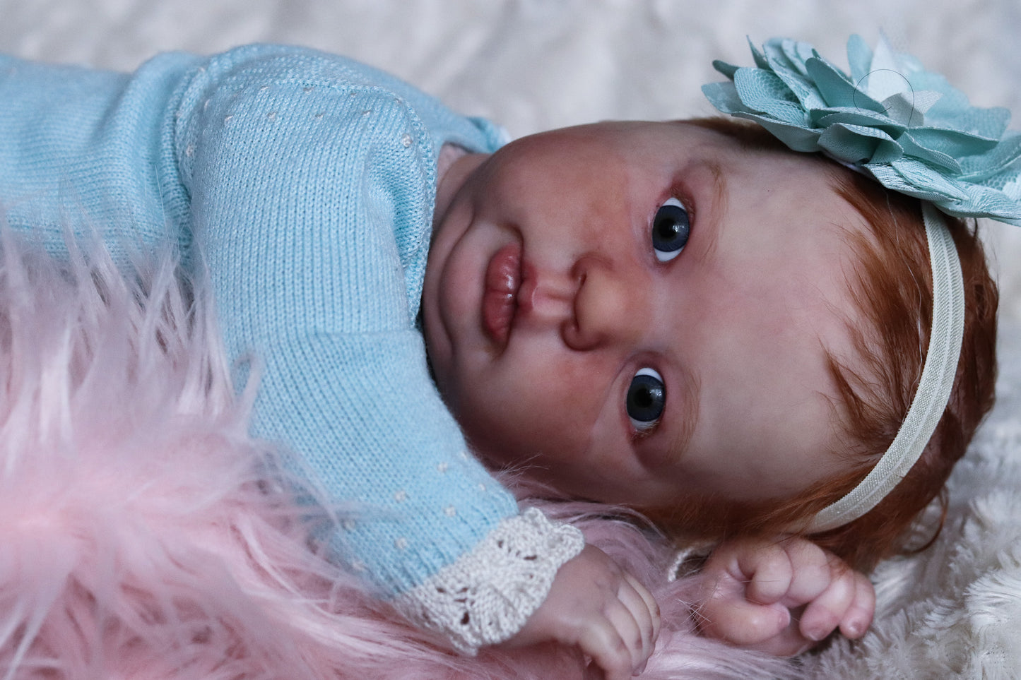 Aurea hand painted Reborn baby doll  ready to go