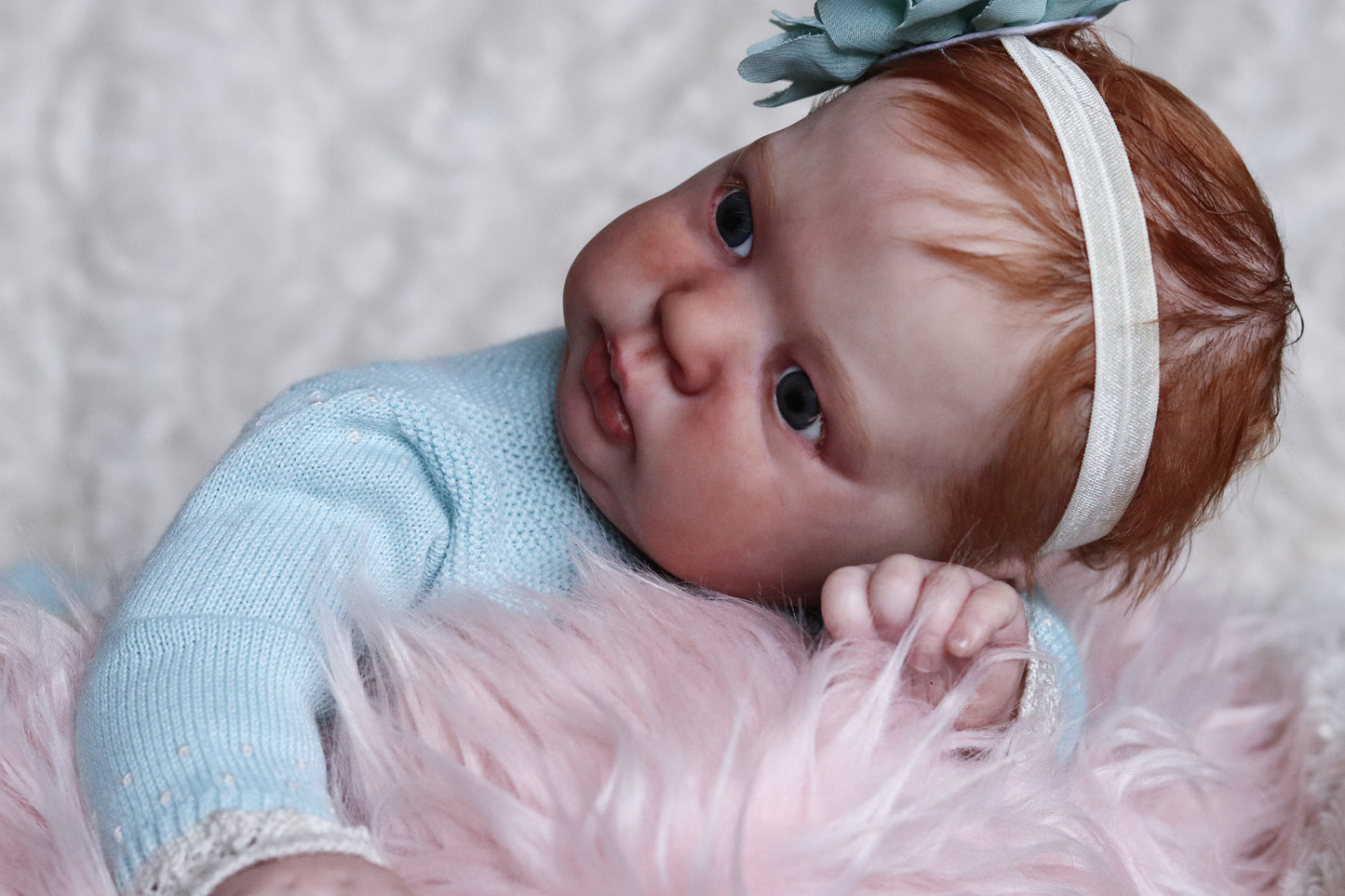 Aurea hand painted Reborn baby doll  ready to go