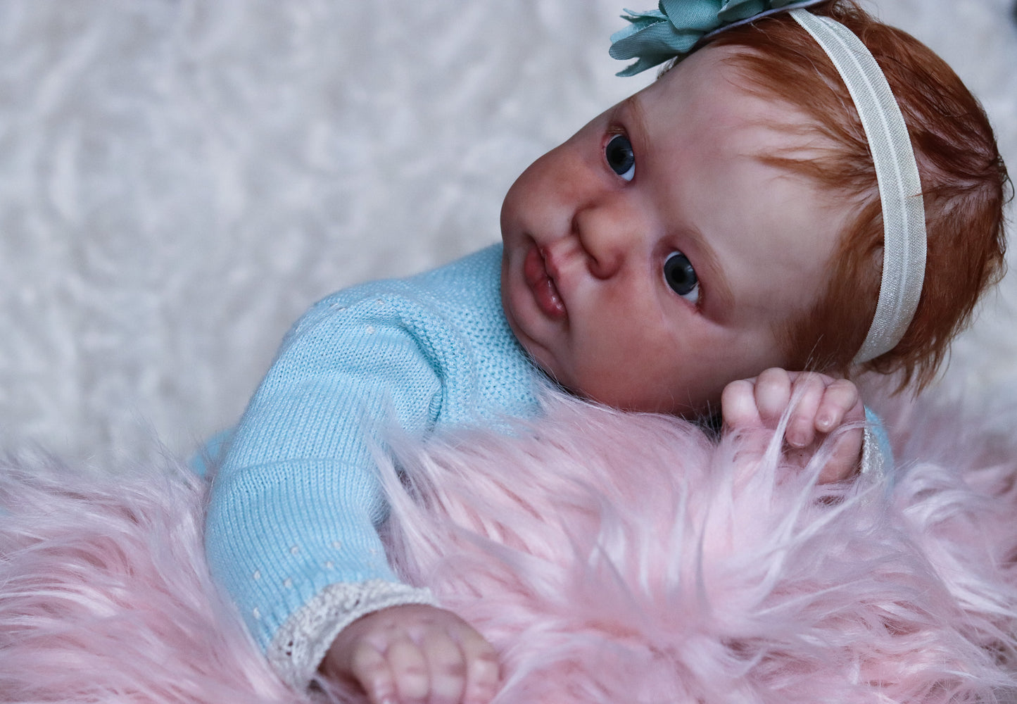 Aurea hand painted Reborn baby doll  ready to go