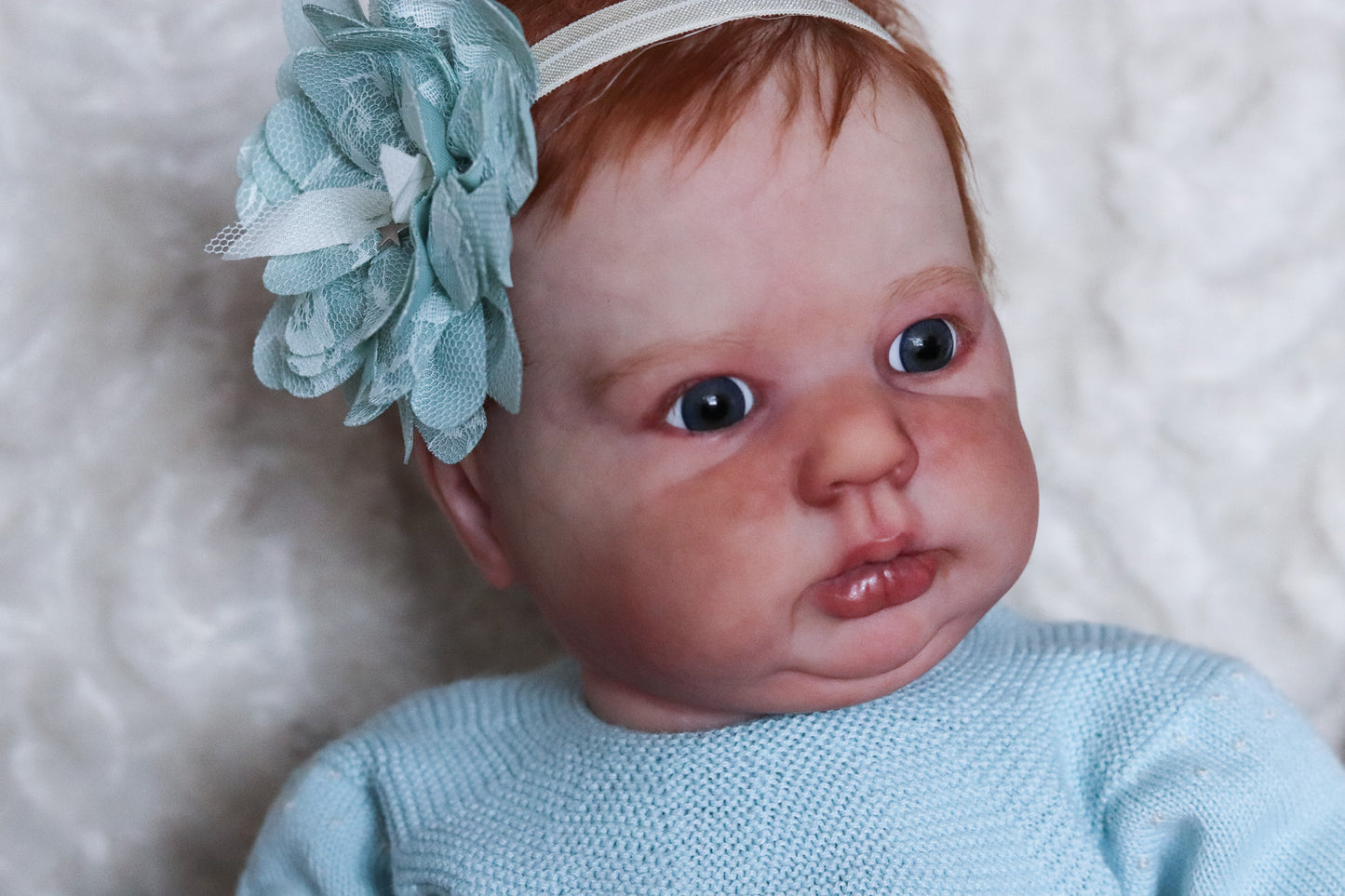 Aurea hand painted Reborn baby doll  ready to go