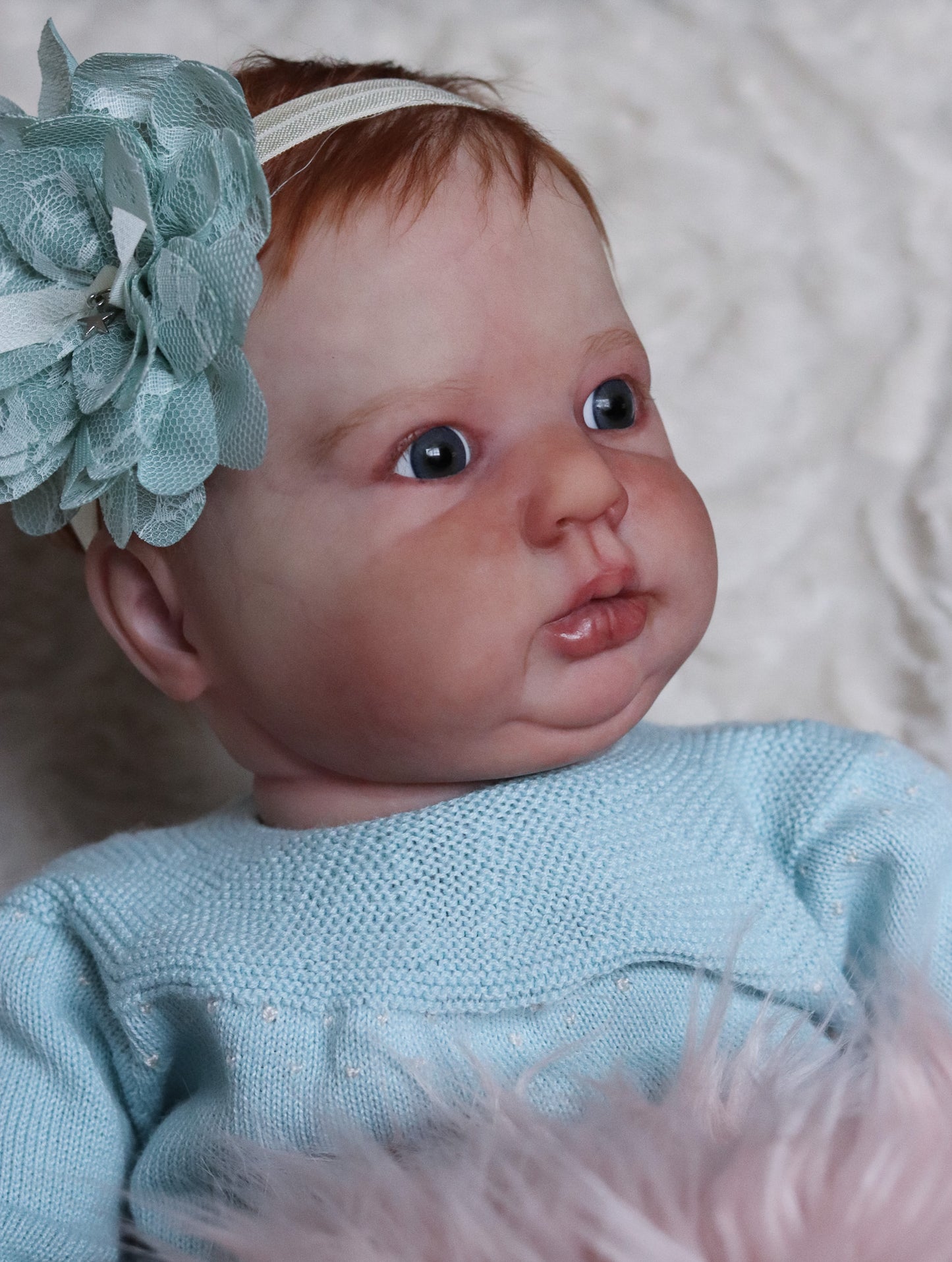 Aurea hand painted Reborn baby doll  ready to go