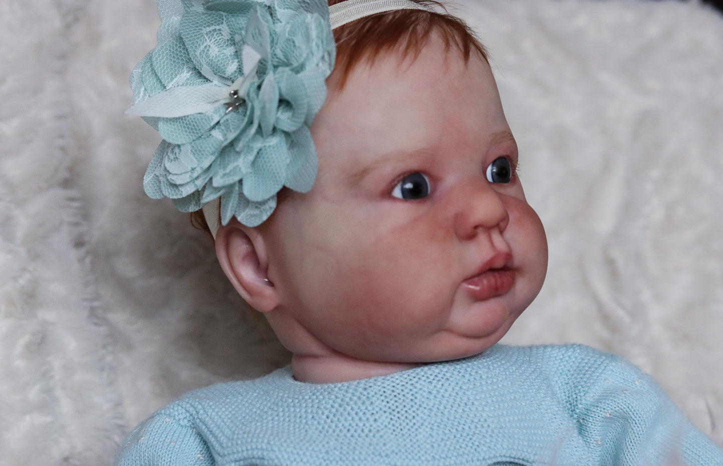 Aurea hand painted Reborn baby doll  ready to go