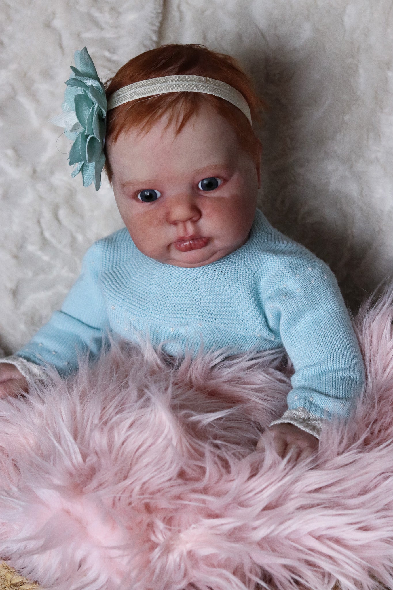 Aurea hand painted Reborn baby doll  ready to go