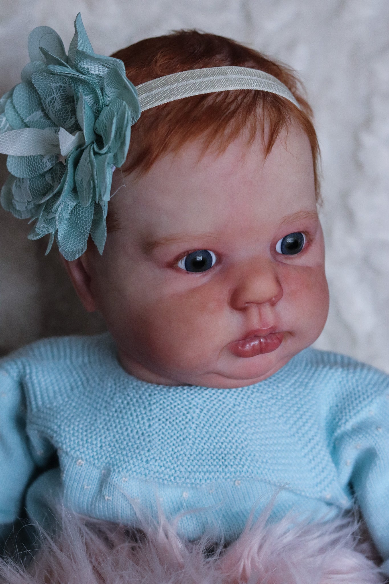 Aurea hand painted Reborn baby doll  ready to go