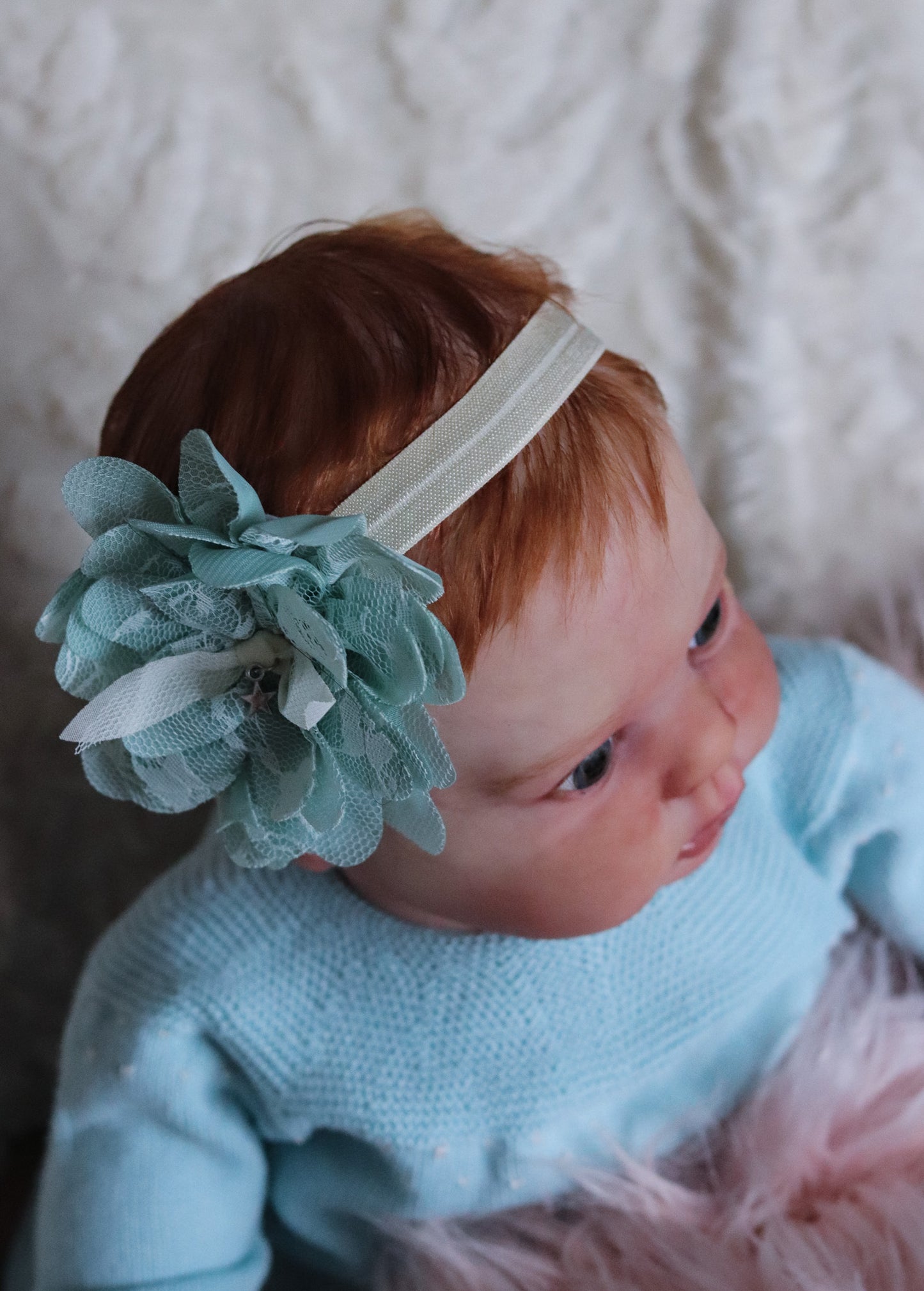 Aurea hand painted Reborn baby doll  ready to go