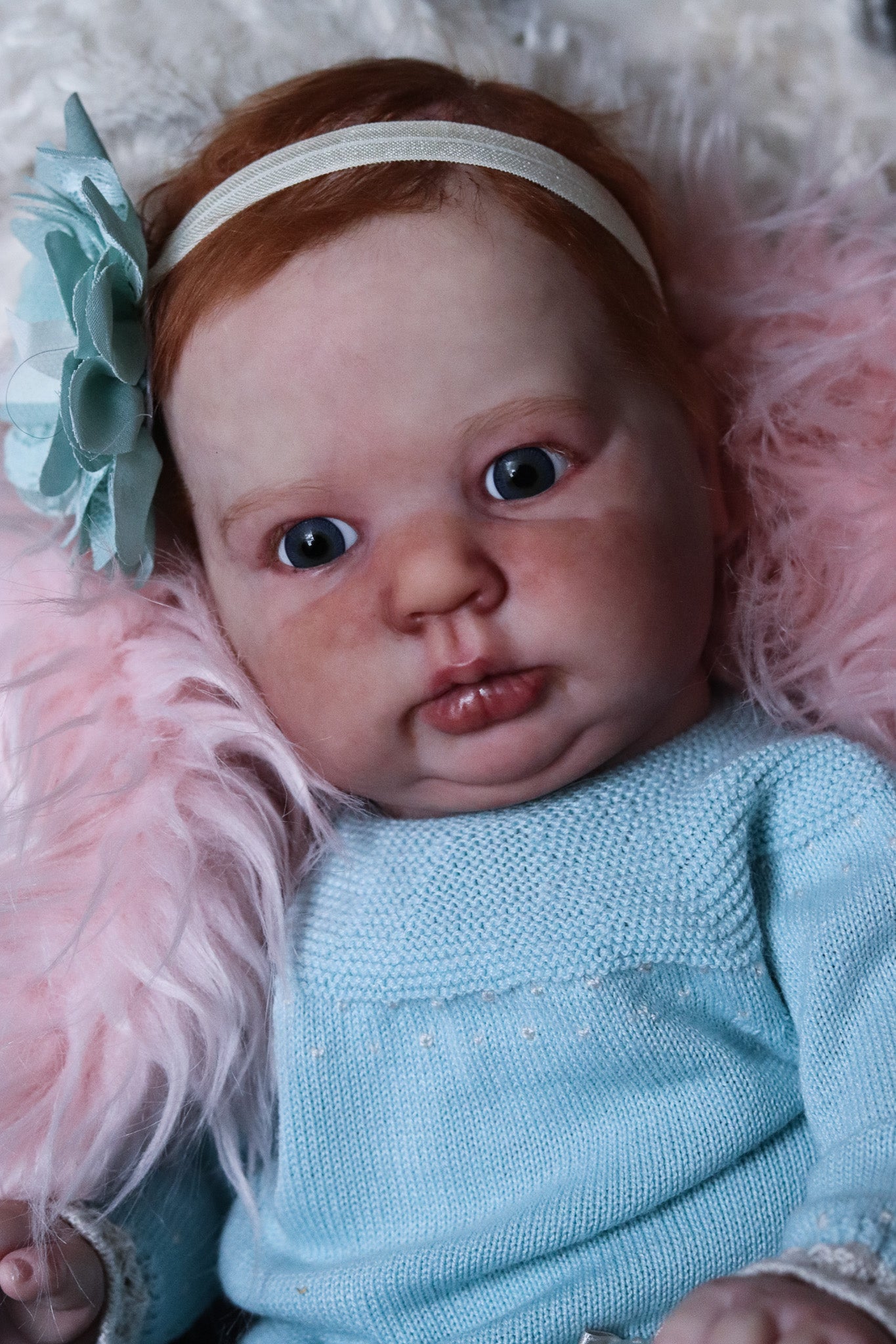 Aurea hand painted Reborn baby doll  ready to go