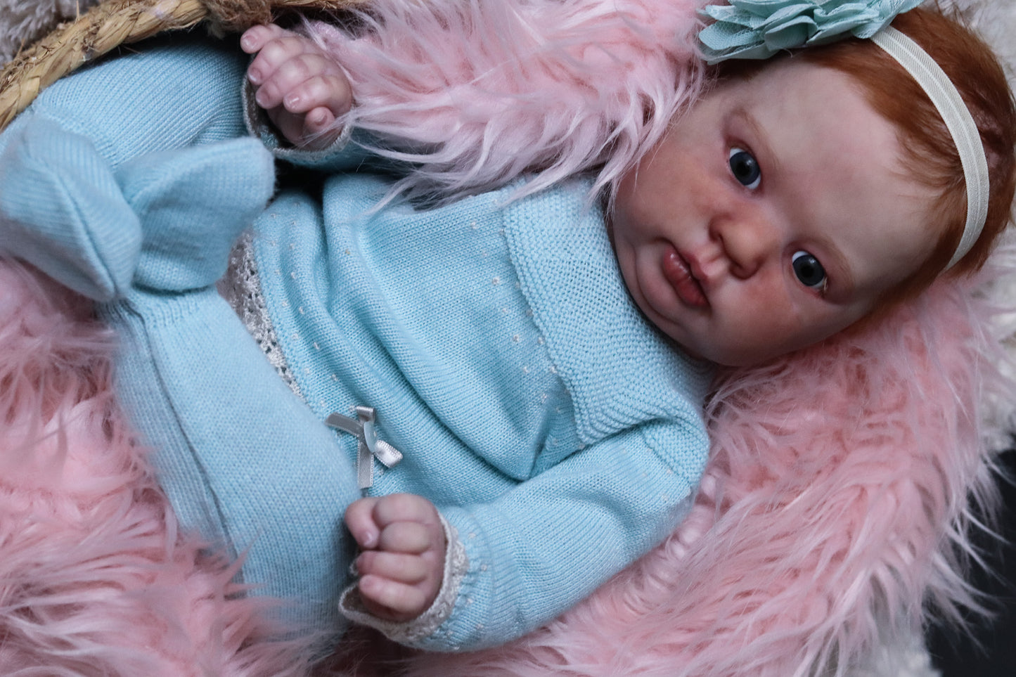 Aurea hand painted Reborn baby doll  ready to go